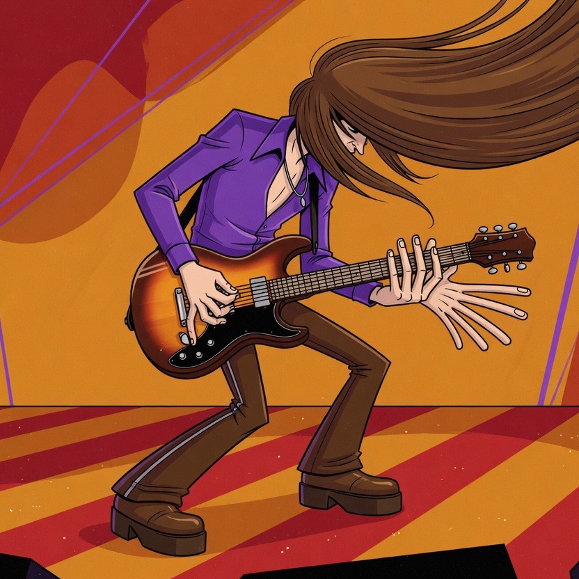 Rhapsody for a Six-Fingered Guitarist artwork