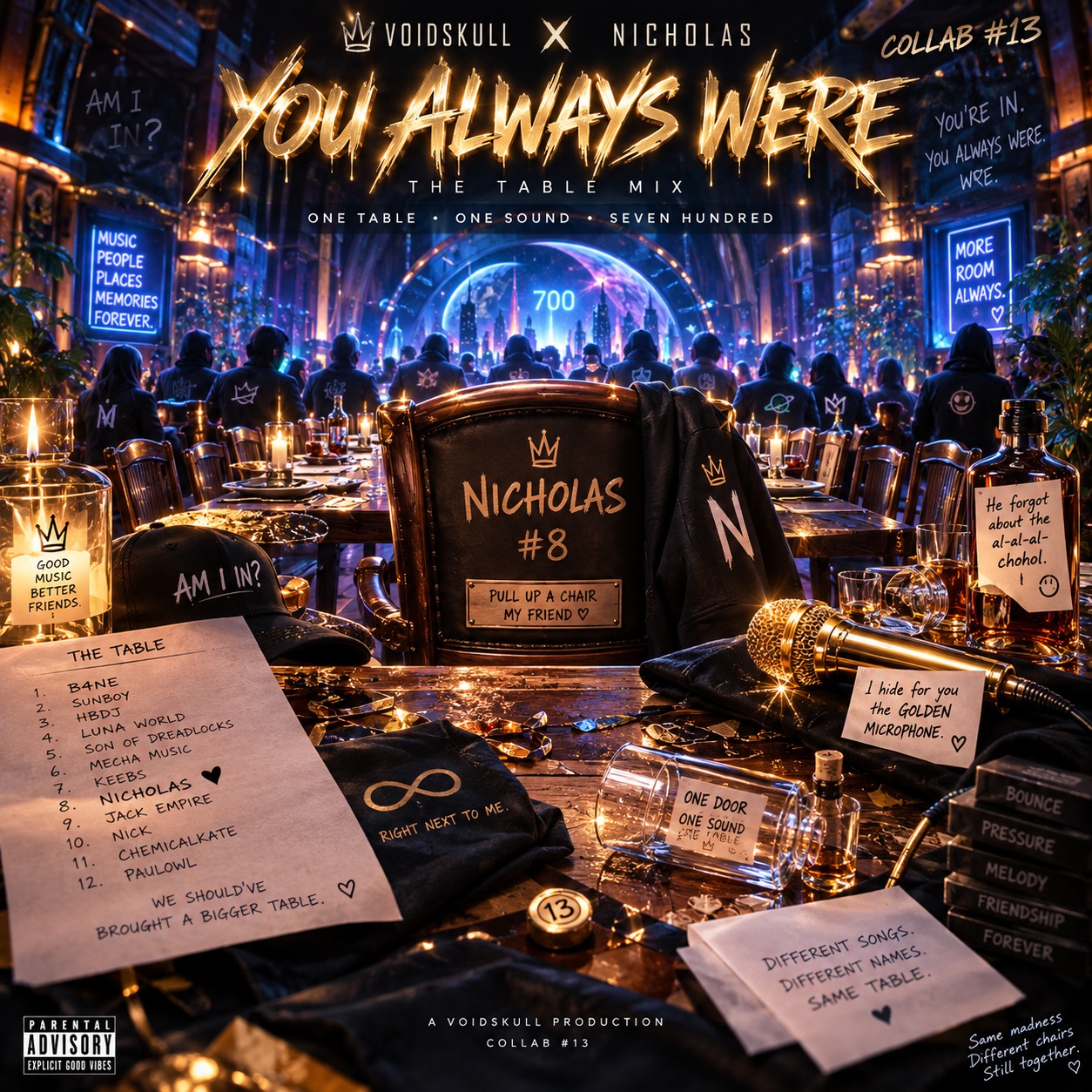 YOU ALWAYS WERE // COLLAB #13 — Nicholas × VoidSkull artwork