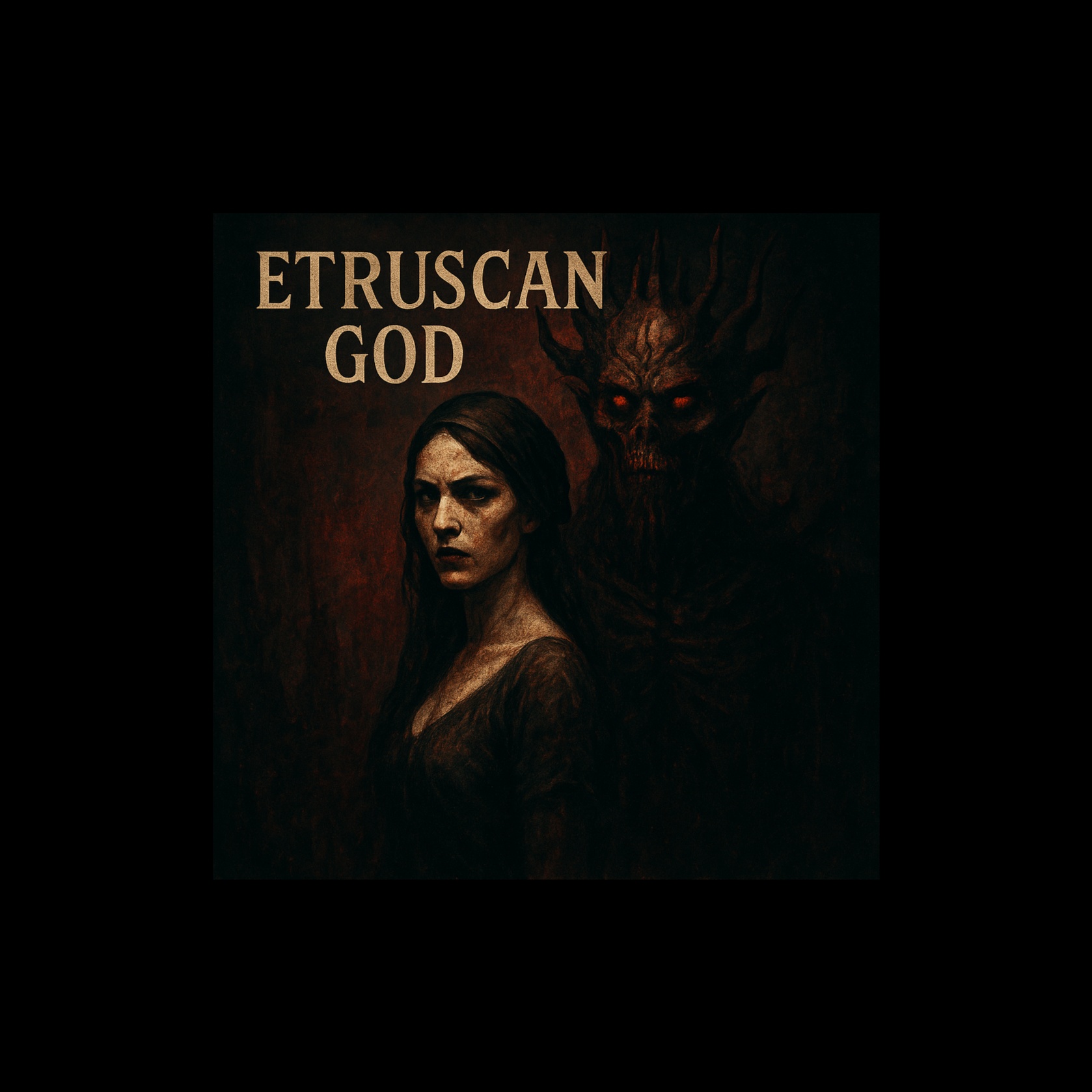 Etruscan God artwork