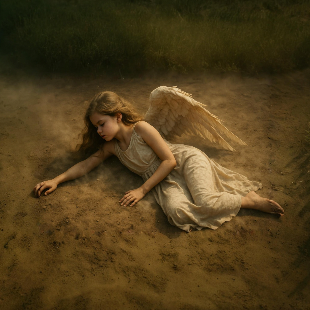 Angel in the dust artwork