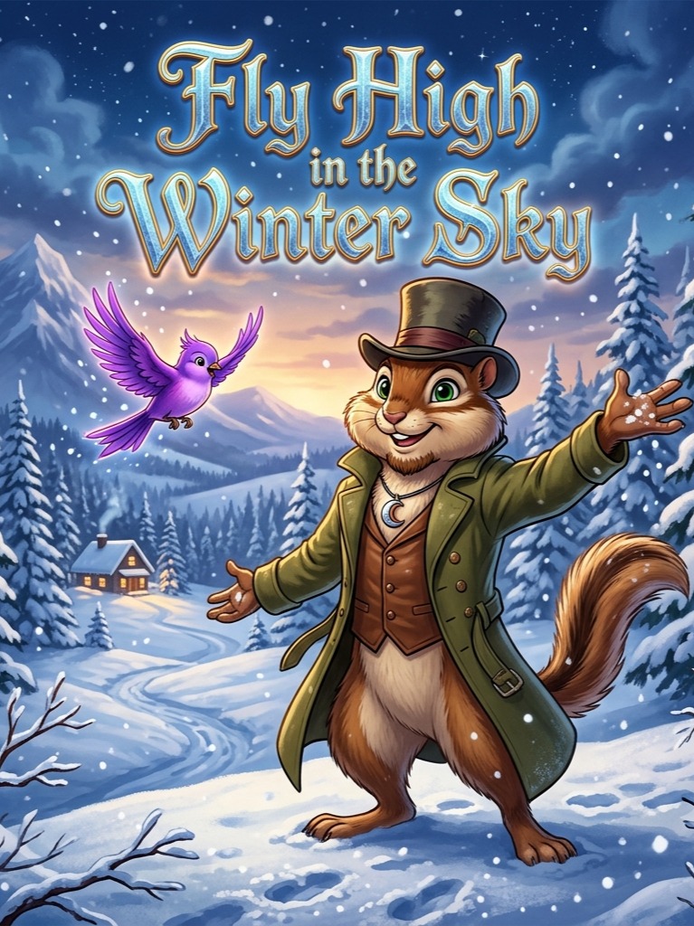 Fly High in the Winter Sky artwork