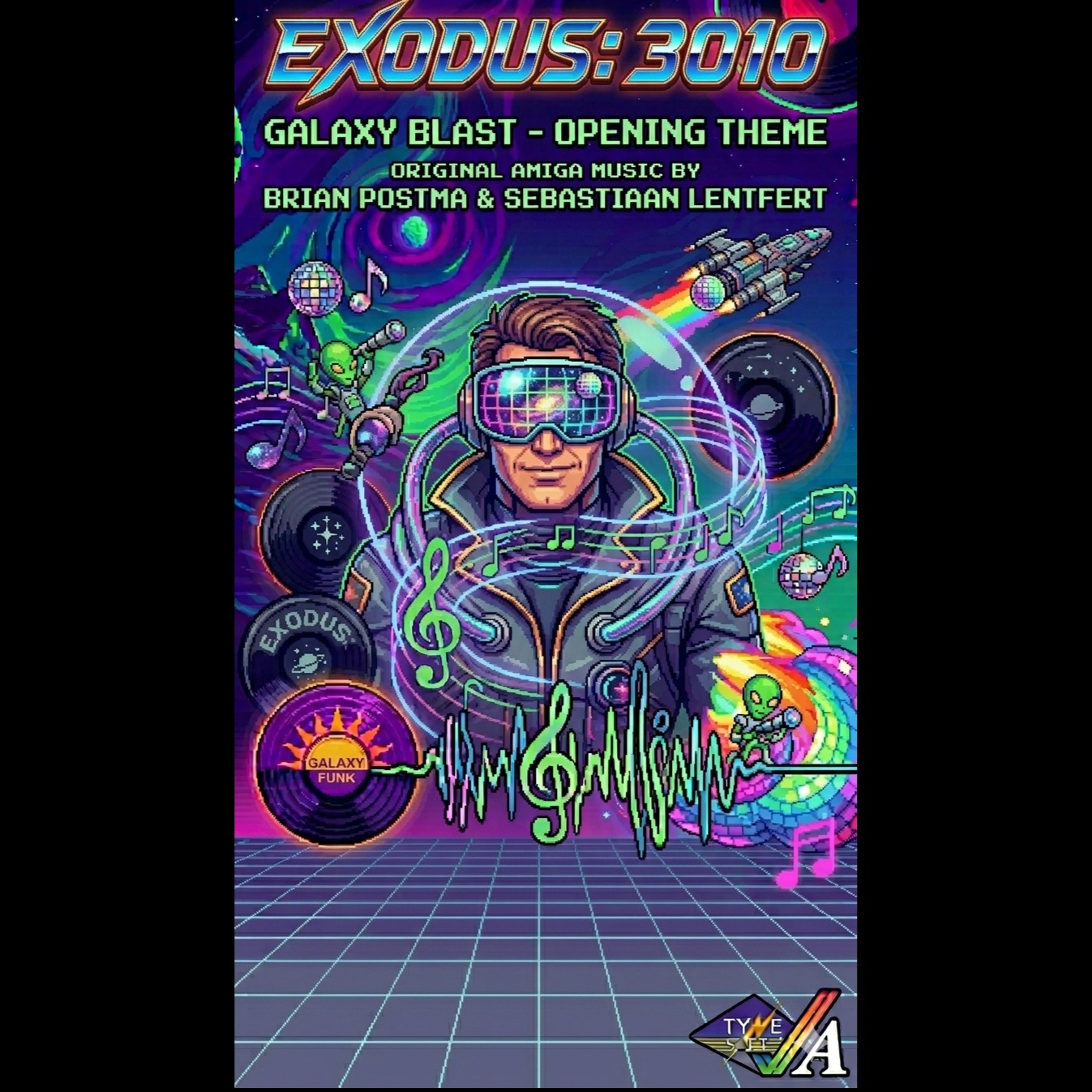 Exodus 3010 Galaxy Blast / Opening artwork