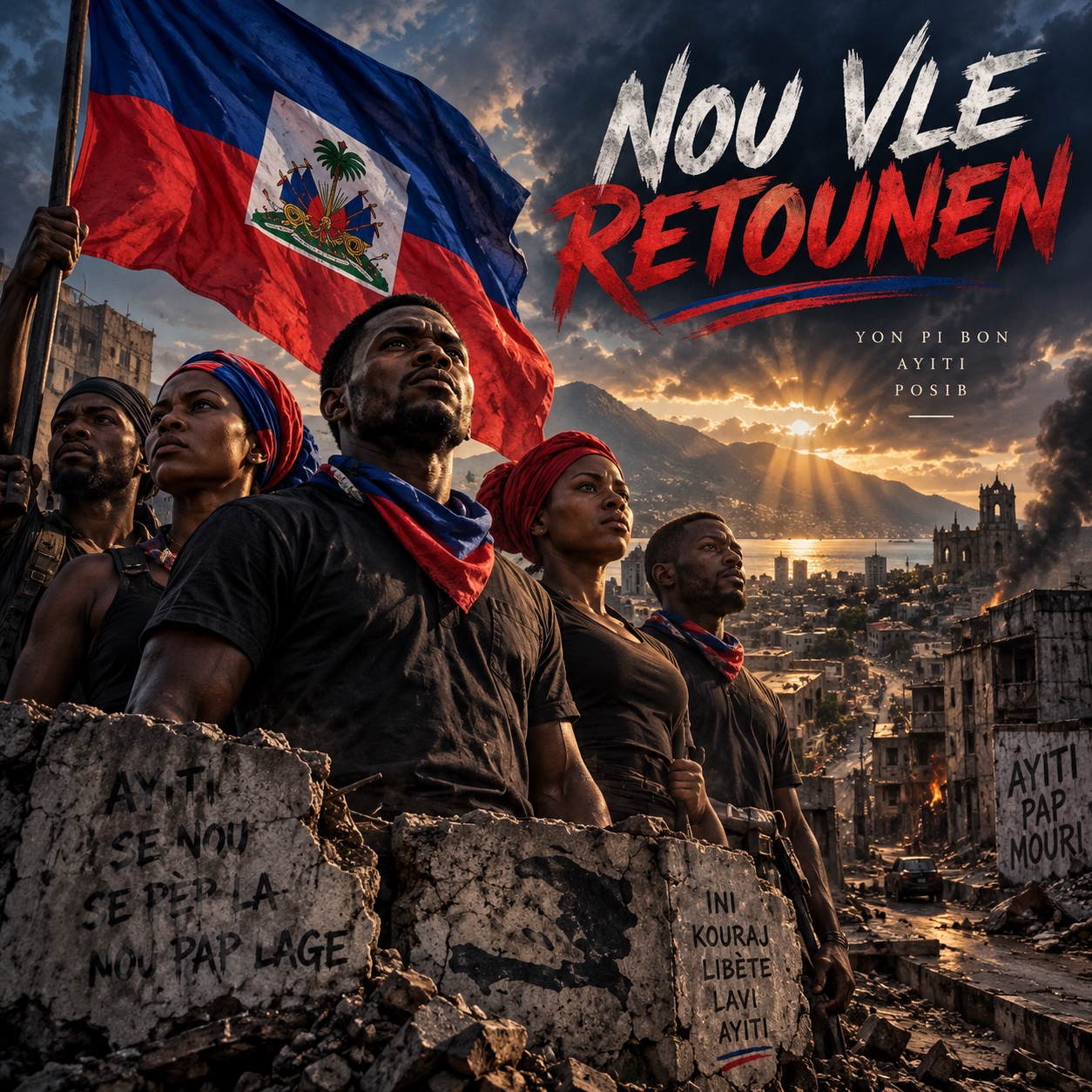 Nou Vle Retounen artwork