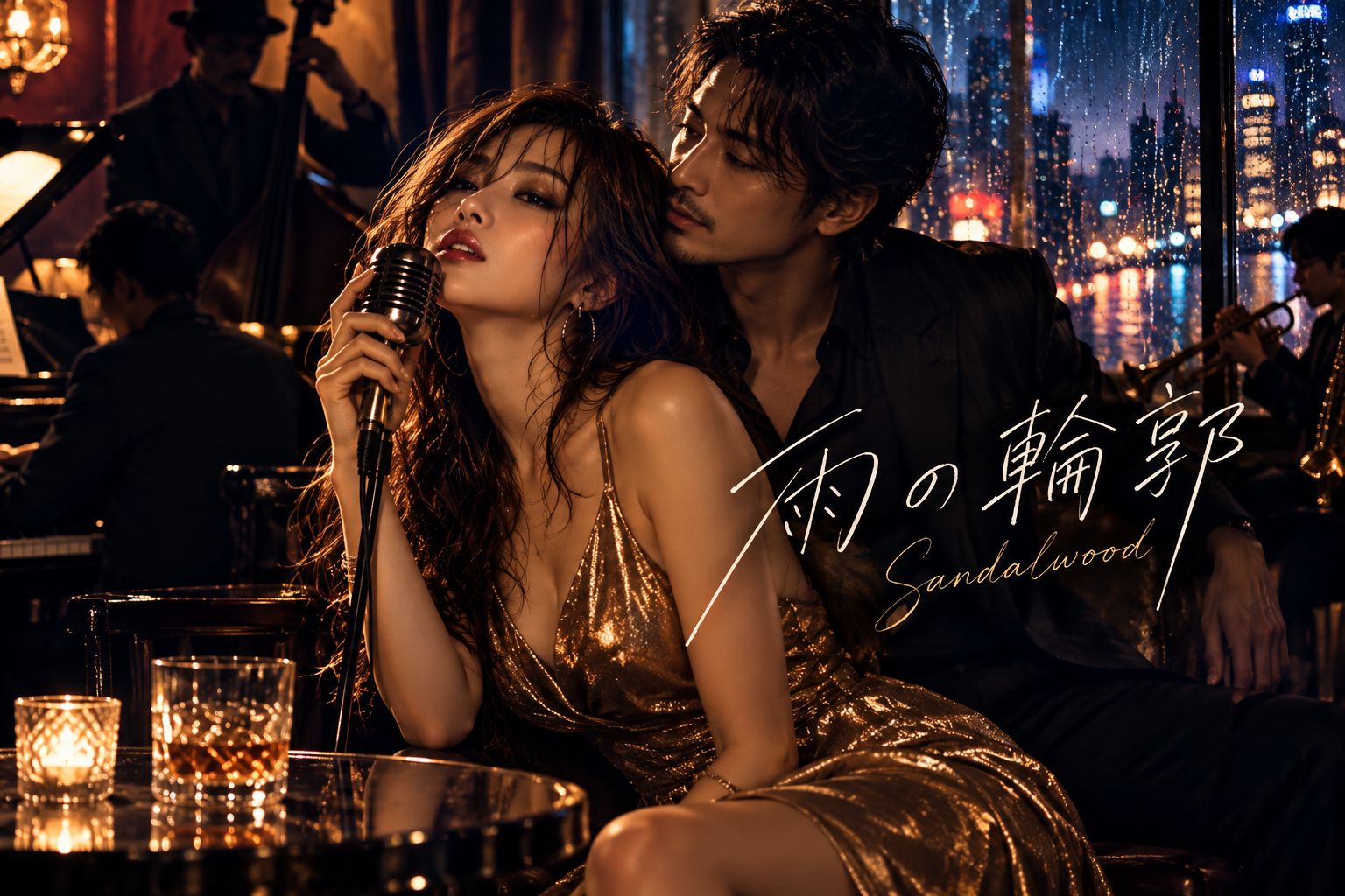 -白檀劇場-雨の輪郭 (Jazz Nights Remix) artwork