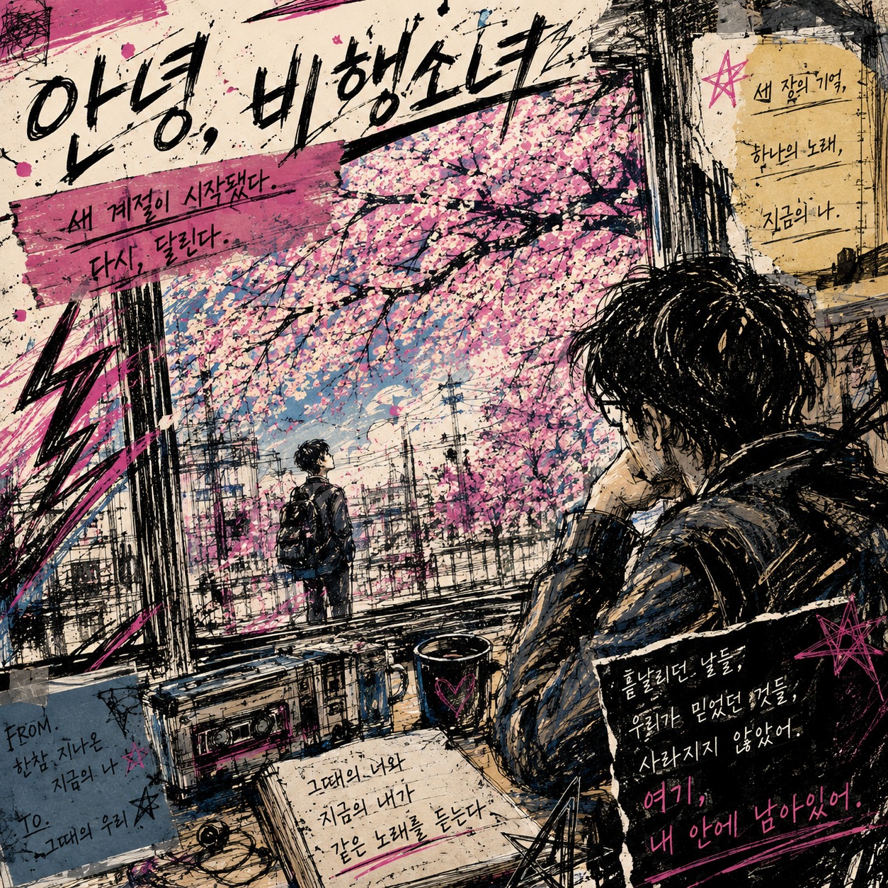 안녕, 비행소녀 (Dear, Spring) artwork