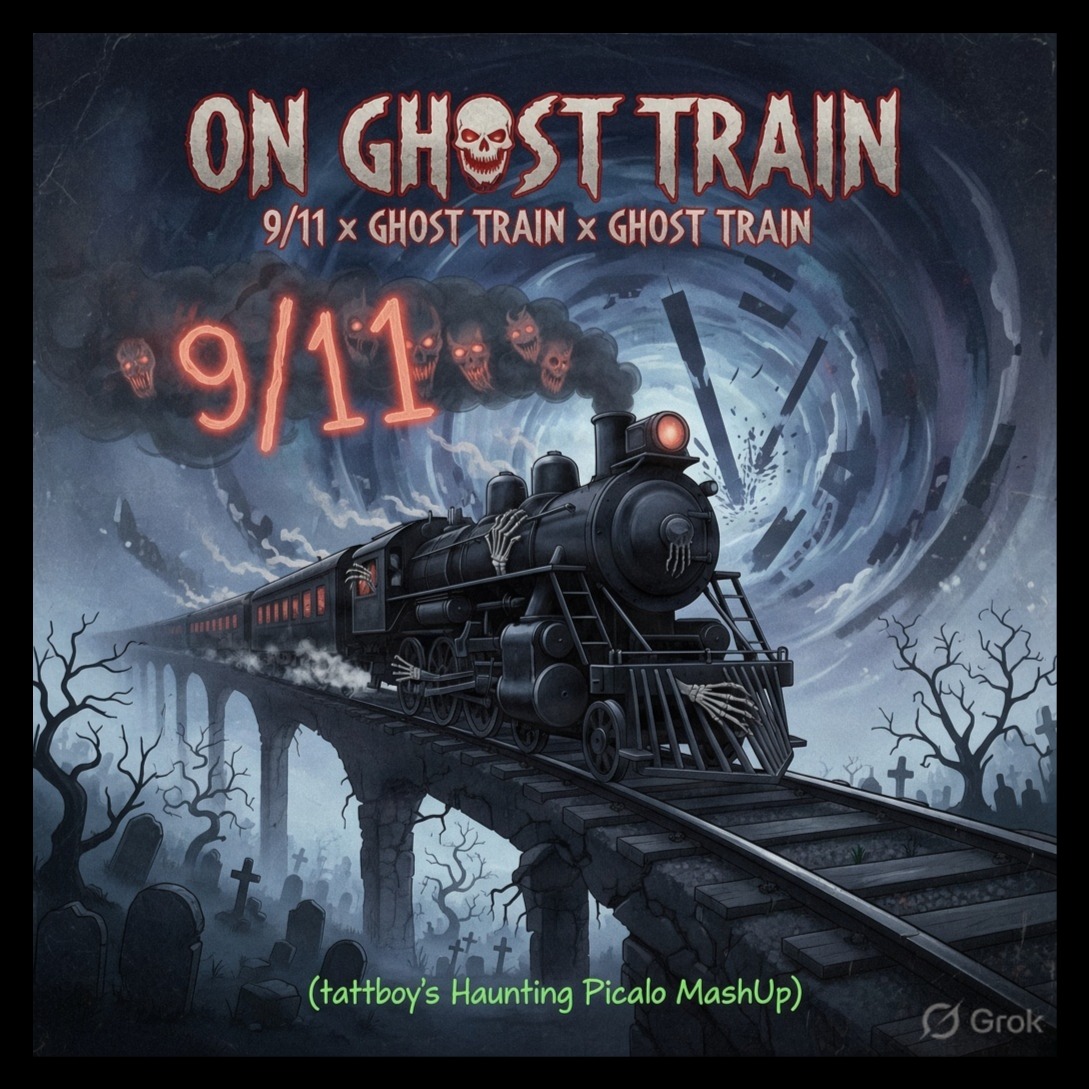 On Ghost Train 9/11 x Ghost Train x Ghost Train (tattboy's Haunting Picalo MashUp) artwork