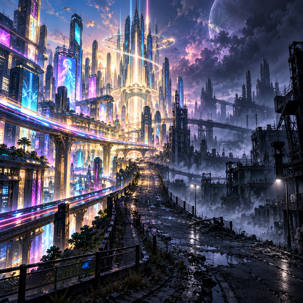 境界都市 - Neon Divide - #インスト祭 artwork