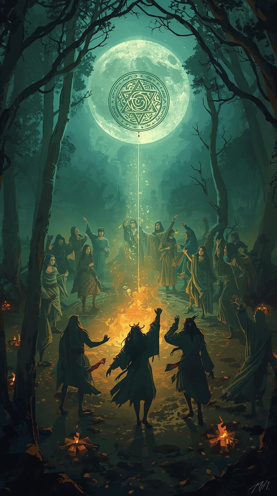 Paganfolk dance artwork