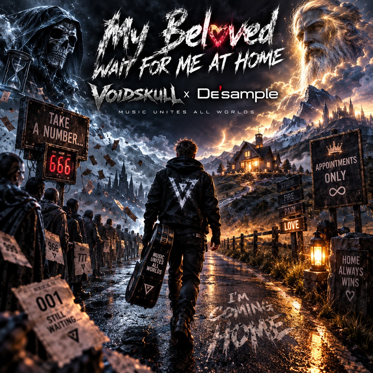 My Beloved Wait for Me at Home — VoidSkull x De'sample 🔥 artwork