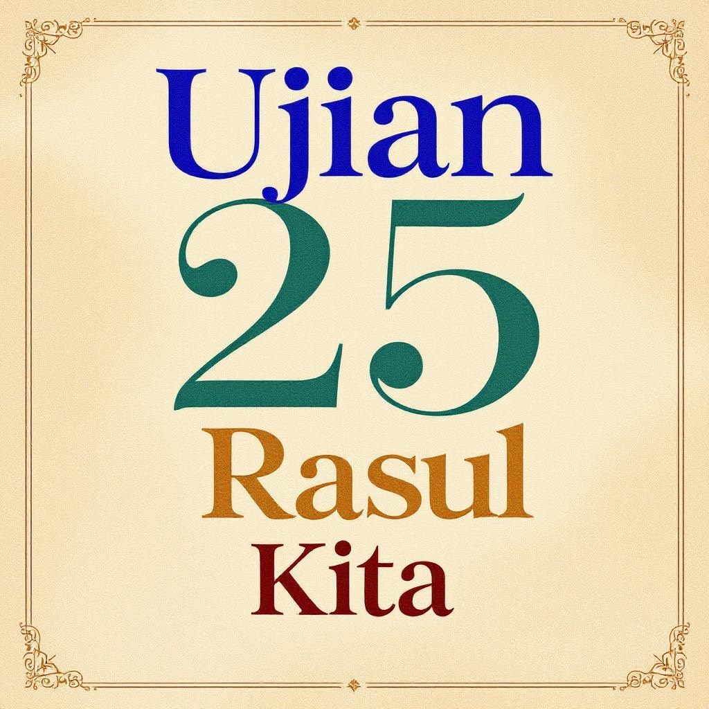 25 Rasul Dan Ujiannya artwork