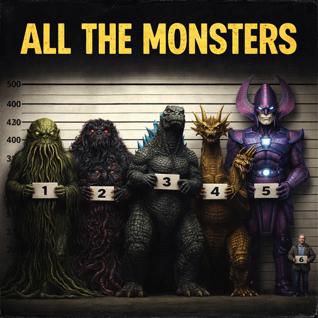 Image for All the Monsters