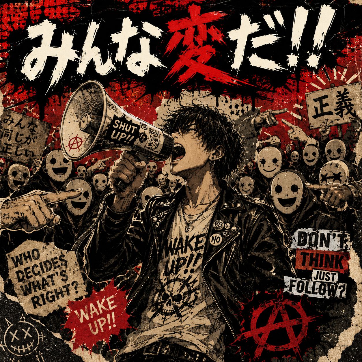 みんな変だ！！ artwork