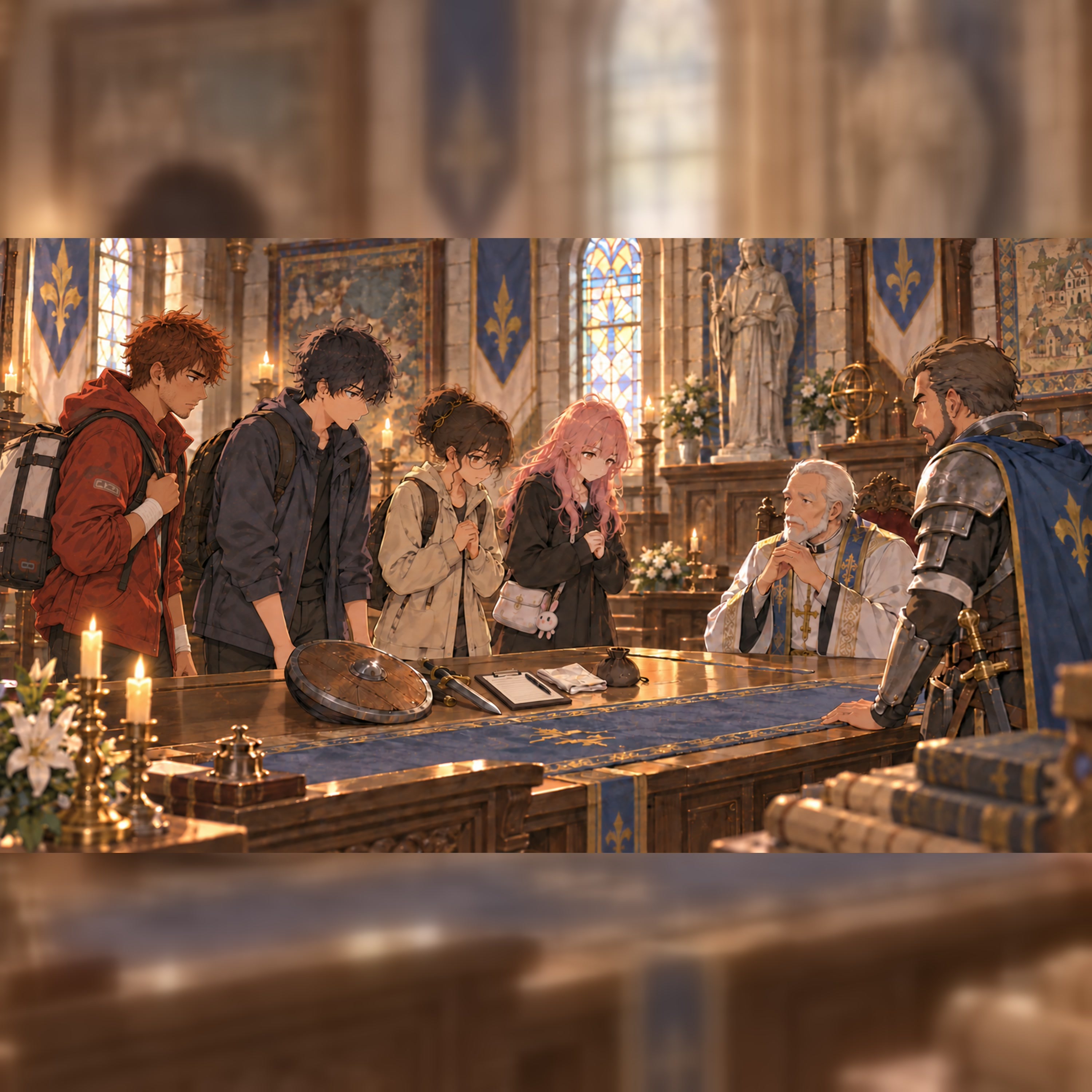 【作業用BGM】異世界転移：街の代表者との対面｜現代×王道RPGファンタジー artwork