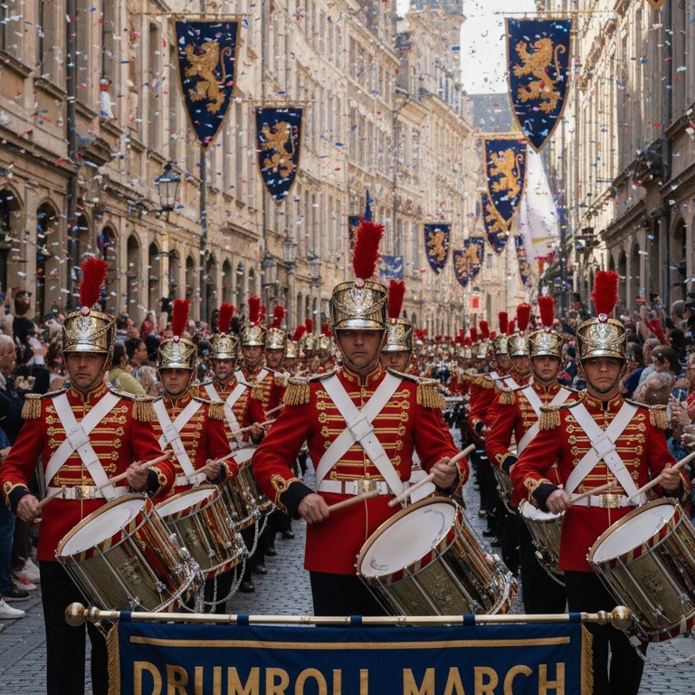 inst. Drumroll March artwork