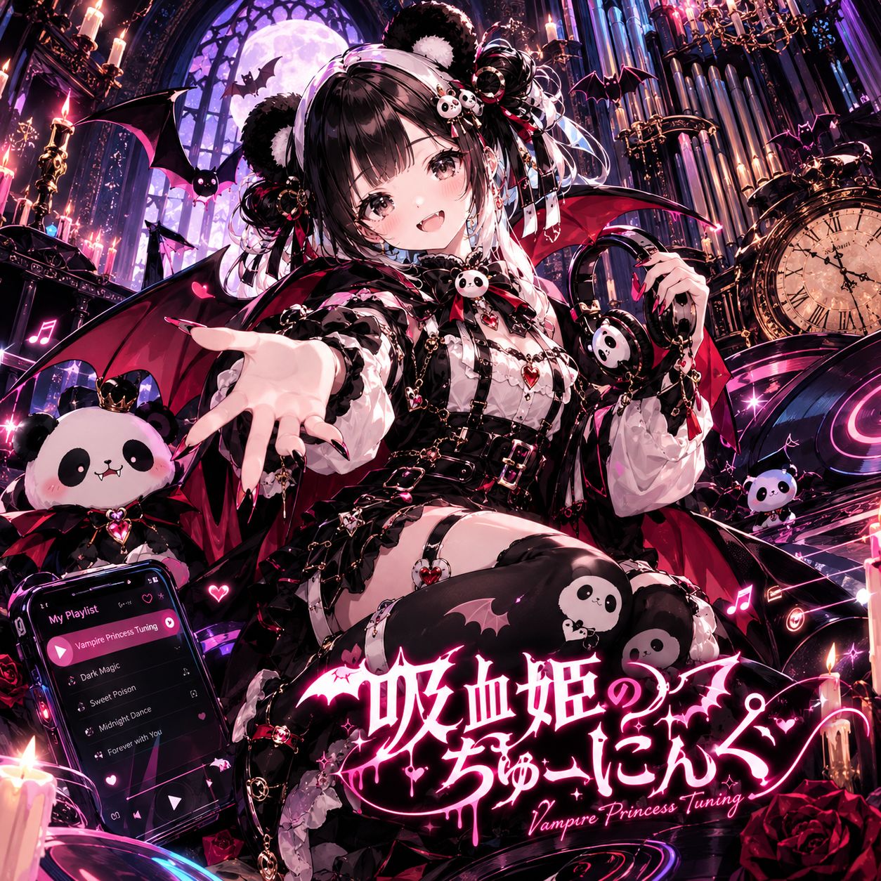 吸血姫のちゅーにんぐ / Vampire Princess Turning #遊び心解放祭 artwork