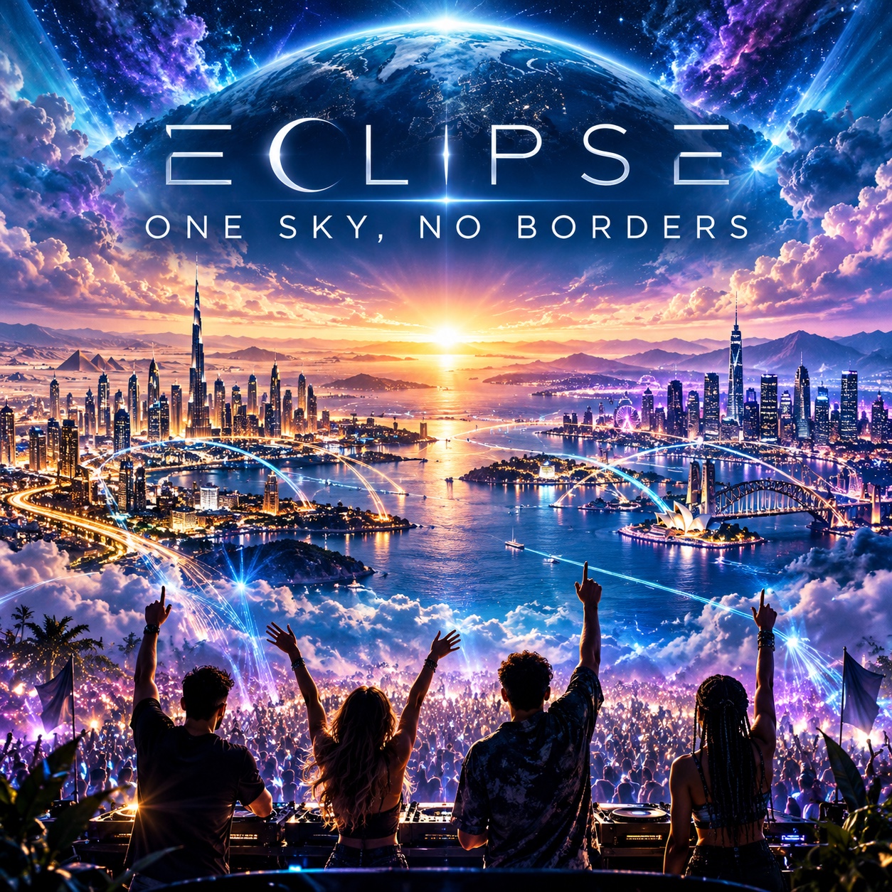 One Sky, No Borders artwork