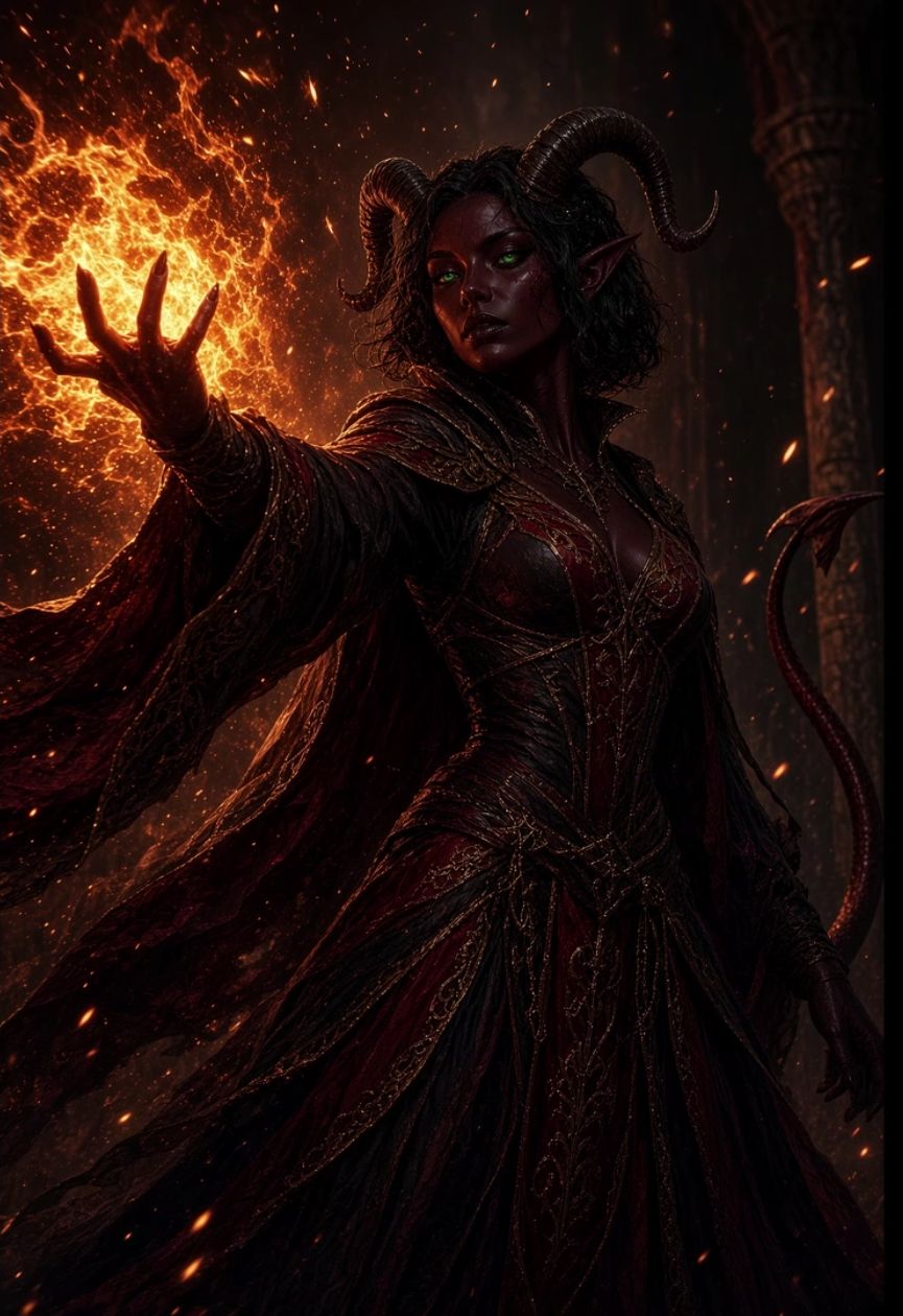 Presumption of Firey Divinity artwork