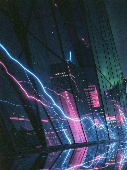 Electric night (Kino cover) artwork
