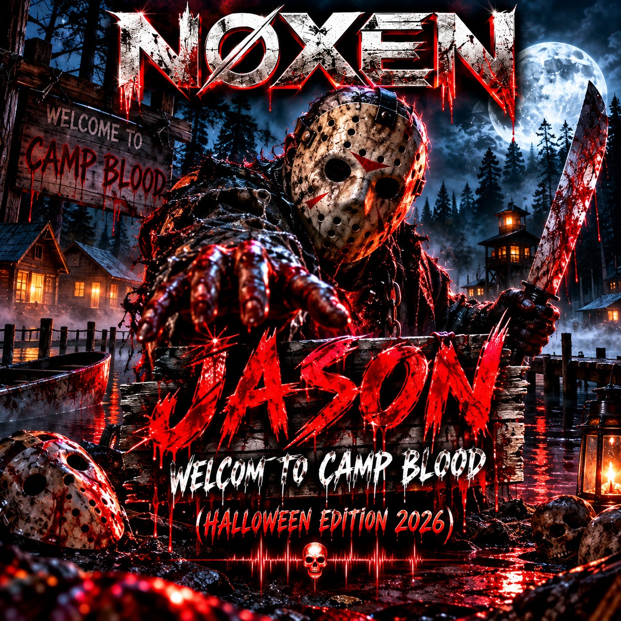 NØXEN –  Jason Welcom to Camp Blood (Halloween Edition 2026) artwork