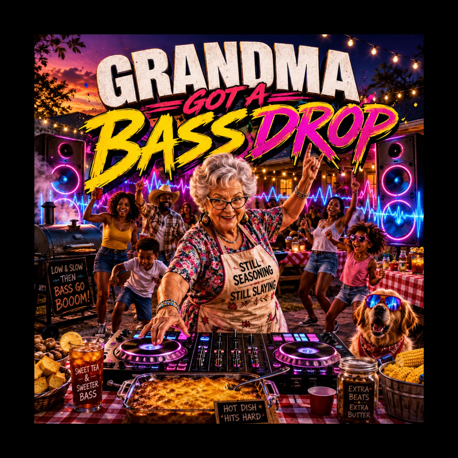 Grandma Got a Bass Drop artwork