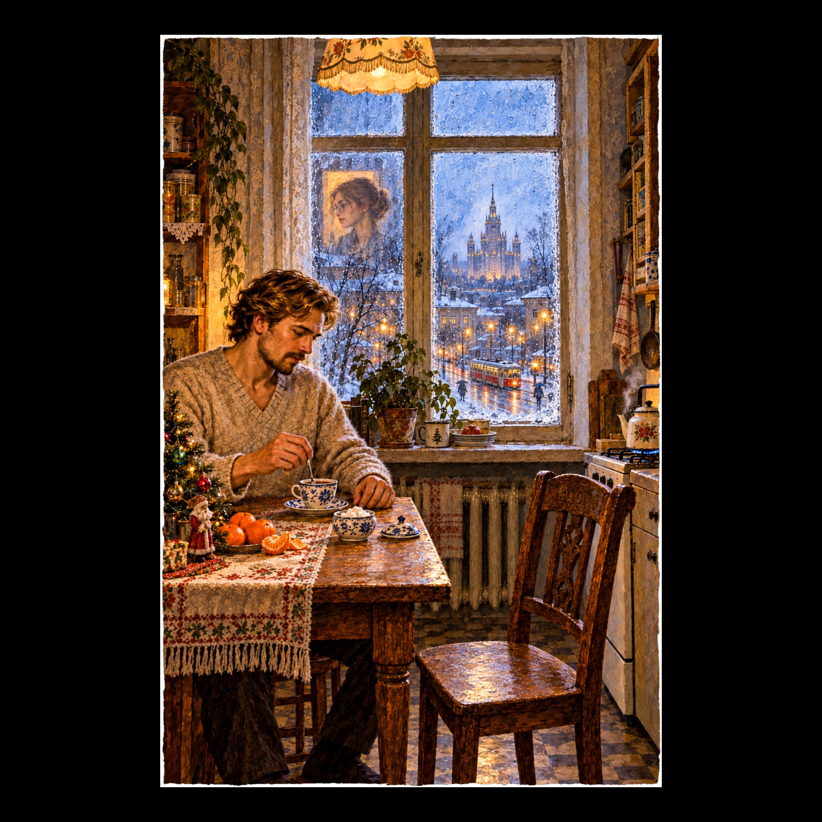 --***-- КОФЕ СО СНЕГОМ -- [*] -- (639#406) на слова Миши Мазеля artwork