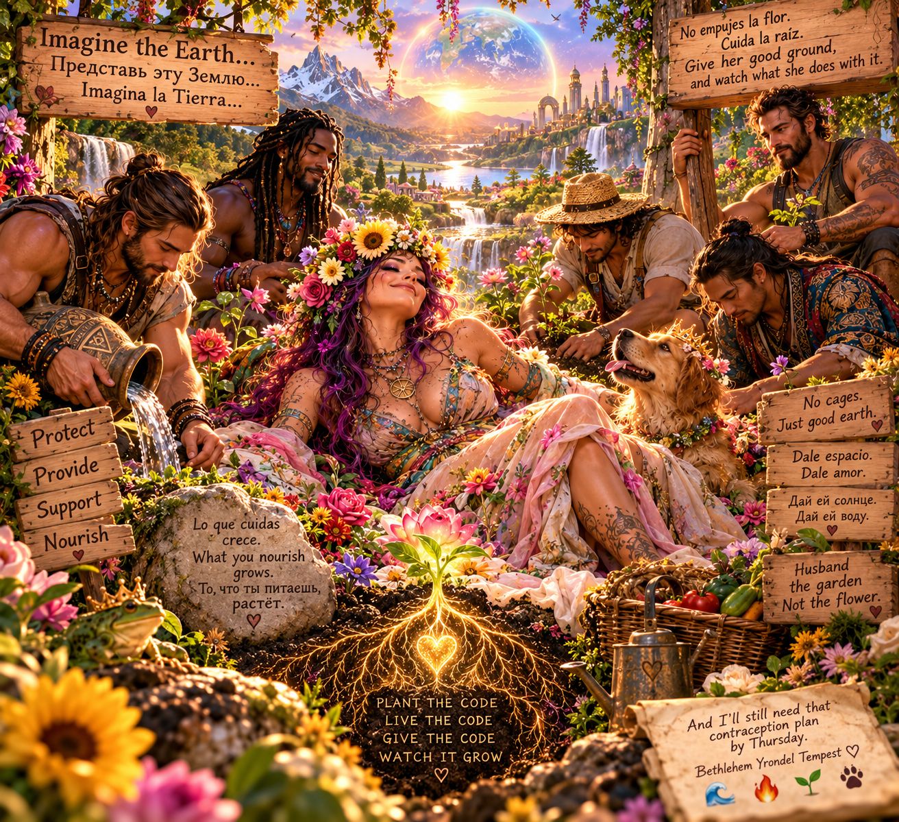 CÓDIGO DEL JARDÍN 🌱 artwork