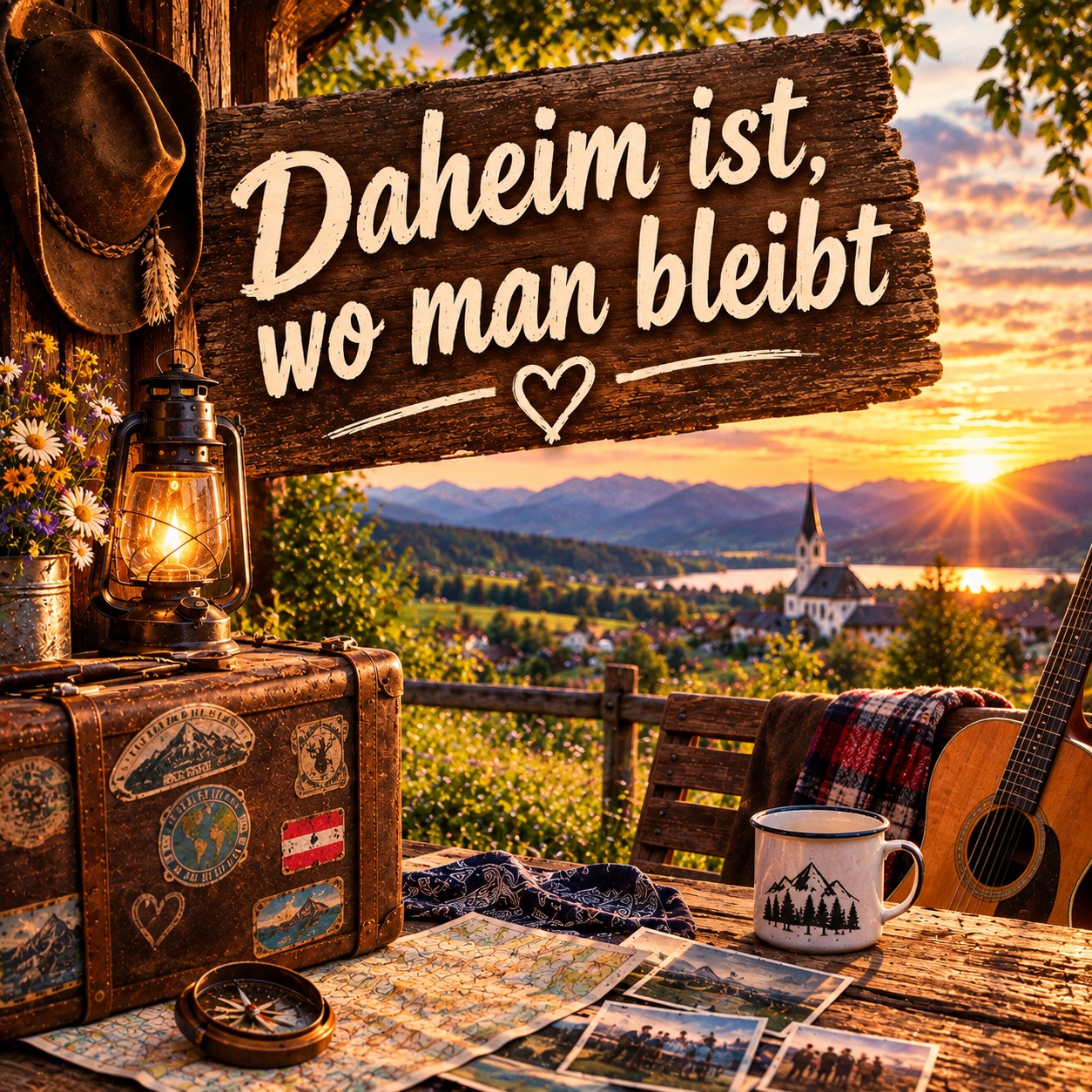 Daheim ist, wo man bleibt artwork