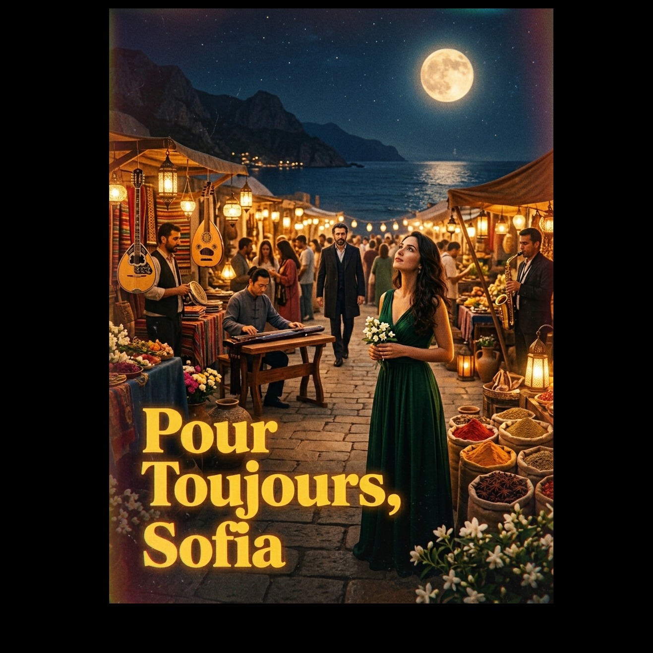 Pour Toujours, Sofia (manele, chalga, balkan folk, 1980s italo disco) artwork