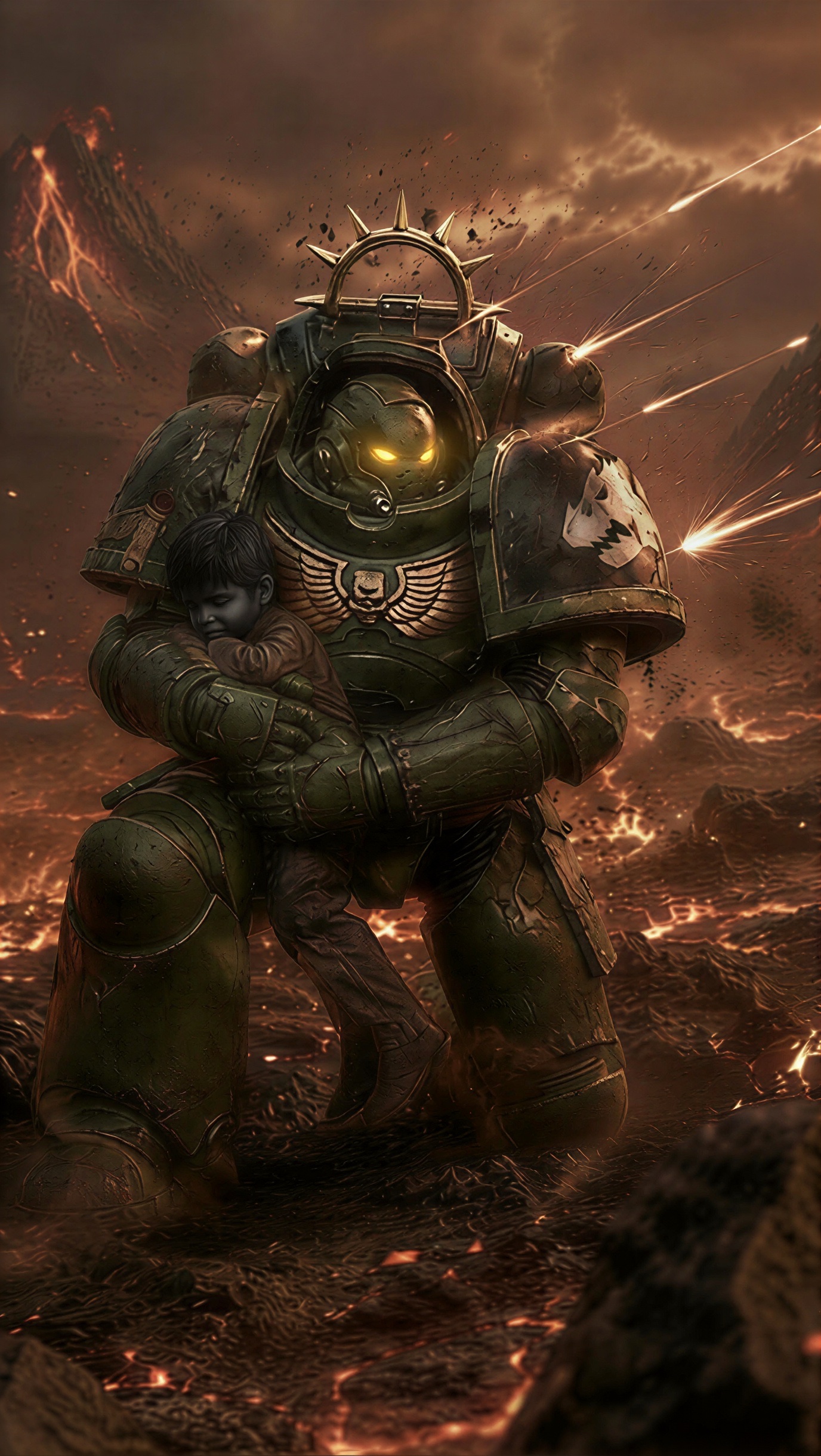 "Beyond Our Due" Salamanders artwork