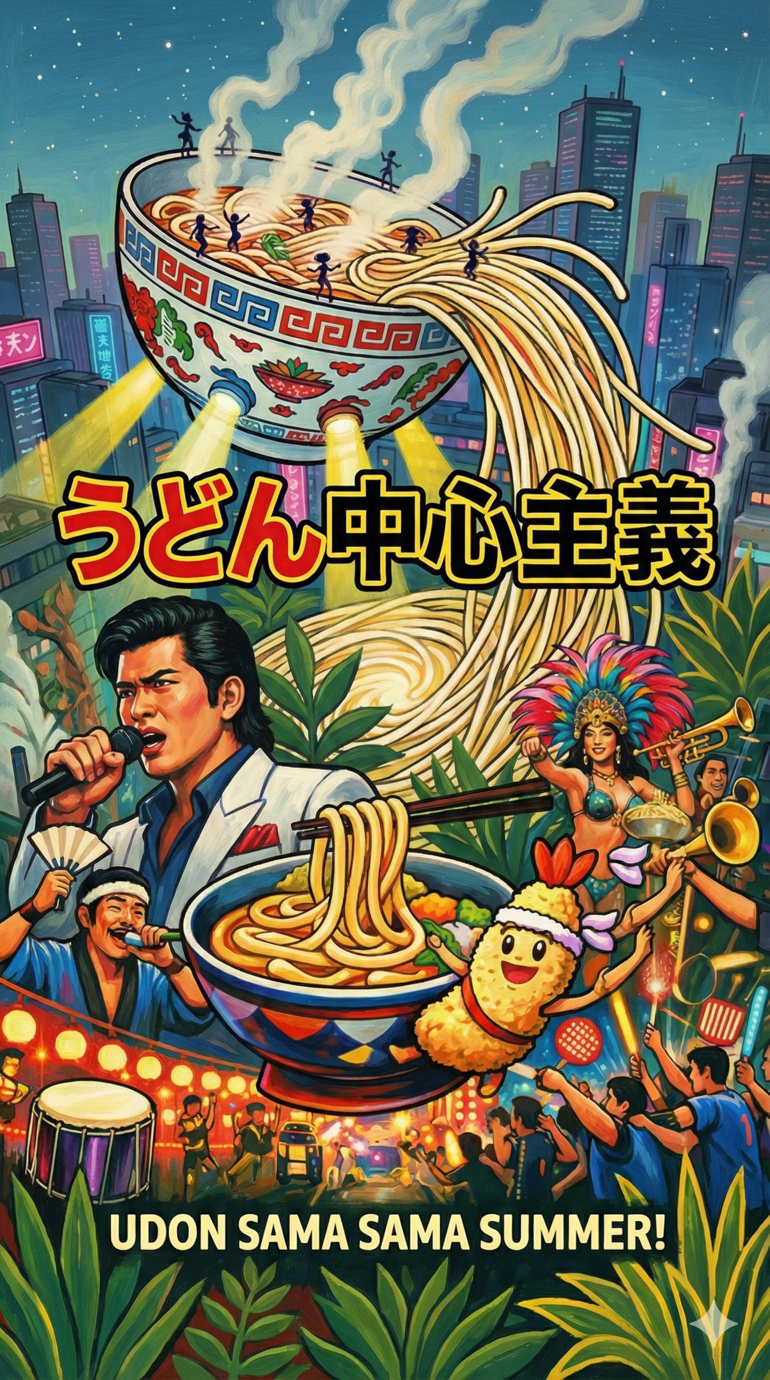 うどん中心主義（Udoncentrism）original ver. artwork