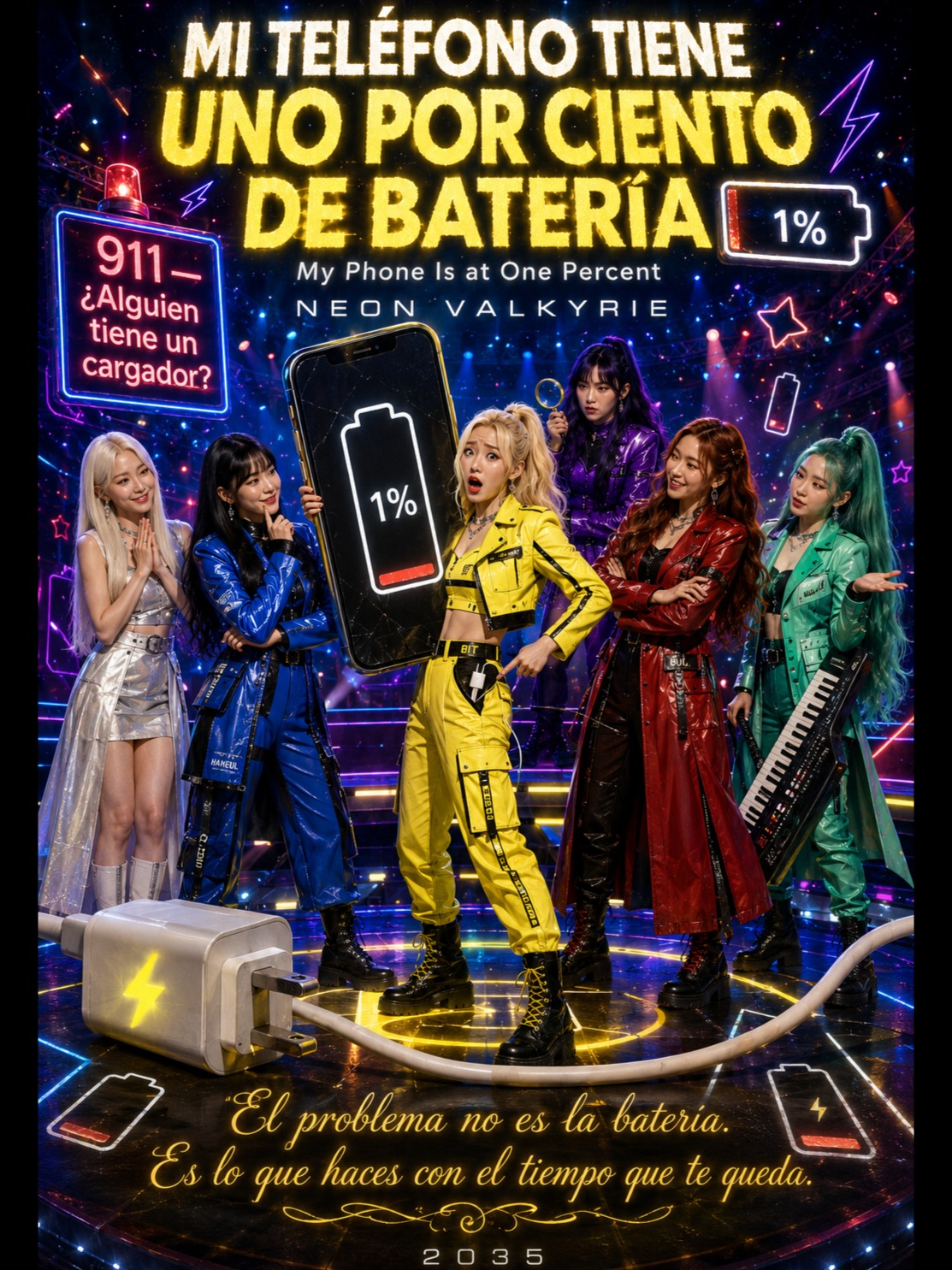 My Phone Is at One Percent artwork