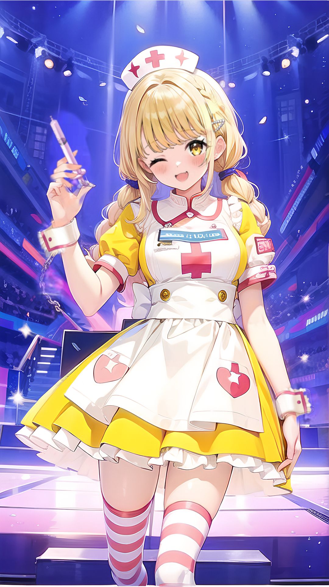 【学園アイドルマスターイメージ】5月12日ナースの日 ことねナースコール♪ 藤田ことね artwork