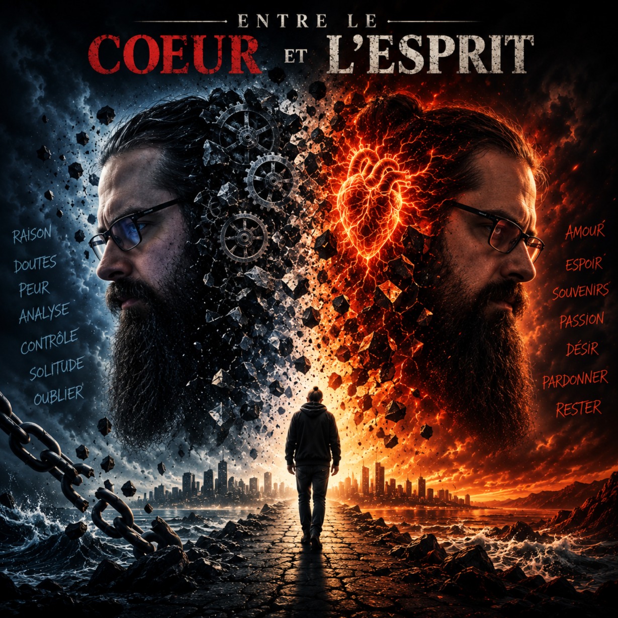 Entre le Coeur et l'Esprit (Version Pop/ metal) artwork