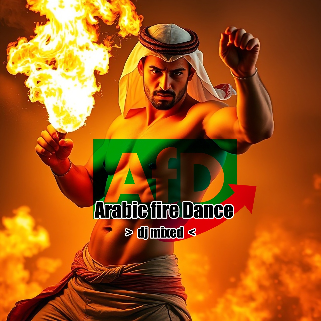 AfD - Arabic fire Dance - (dj mixed) artwork