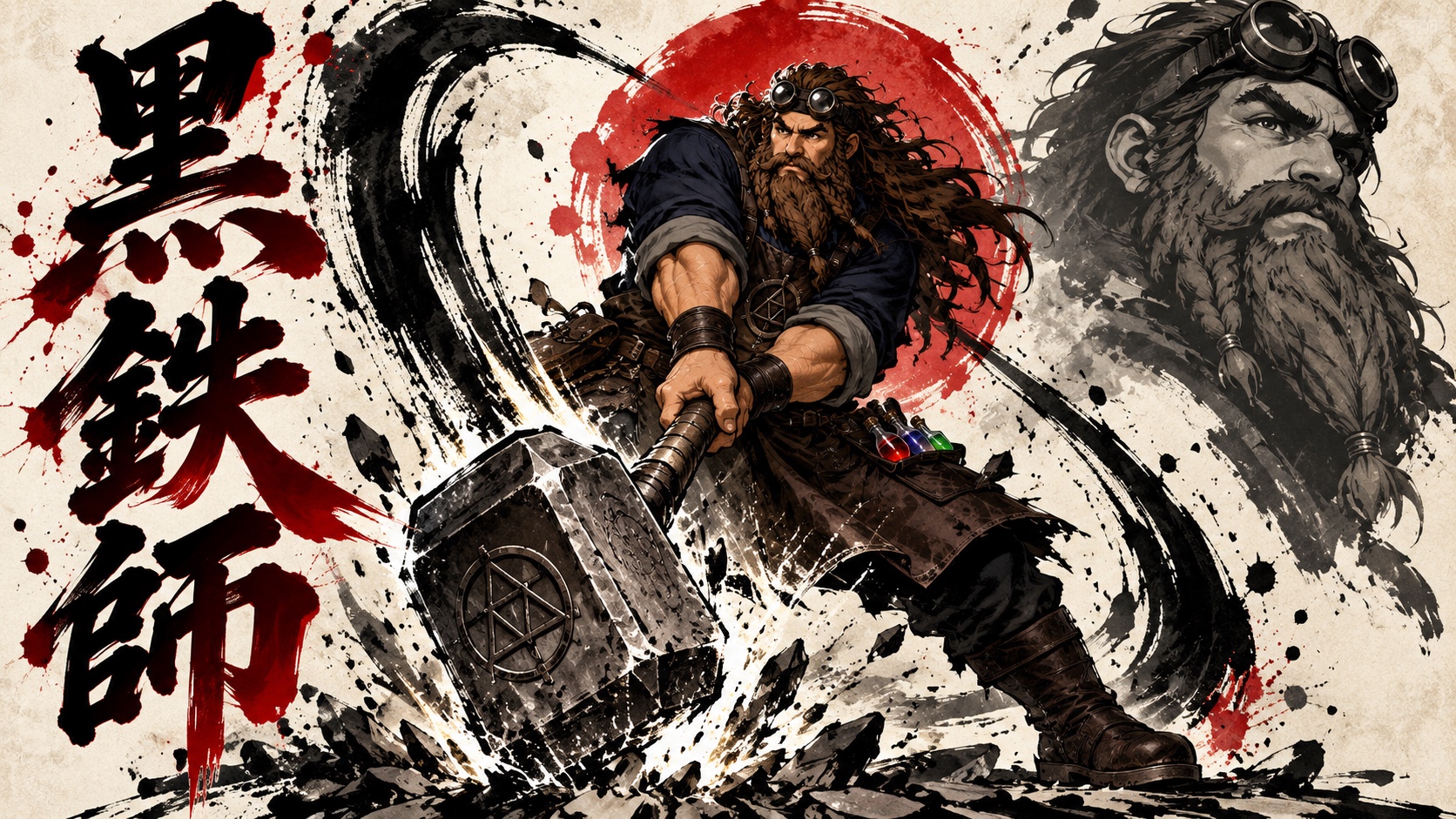 Brokk holds no prisoners artwork