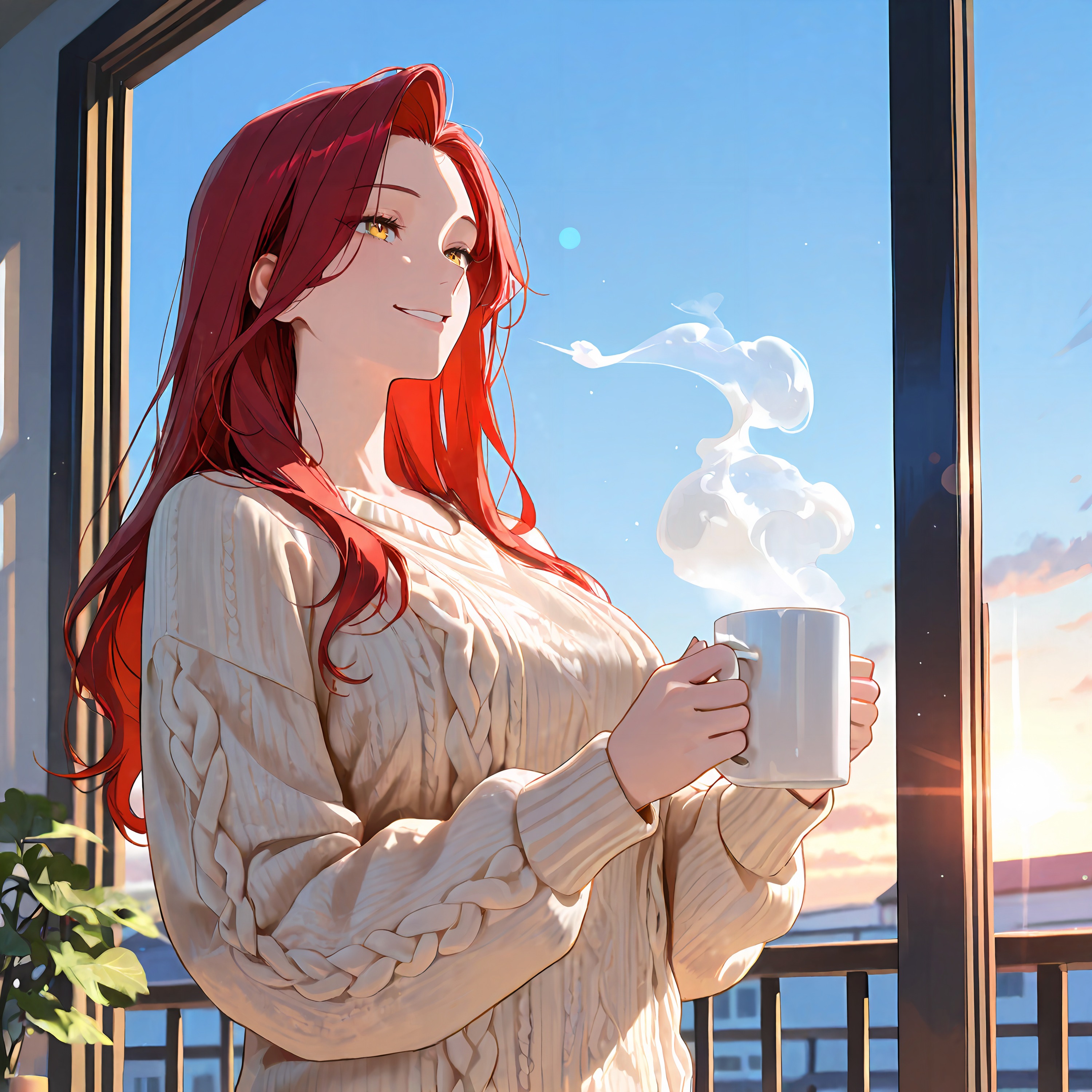 空とコーヒーの香り artwork
