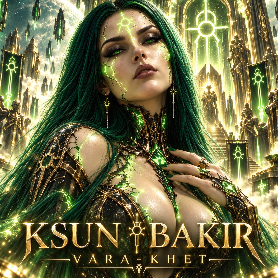 WH 40k. Ksun Bakir. Vara-khet 💚 artwork