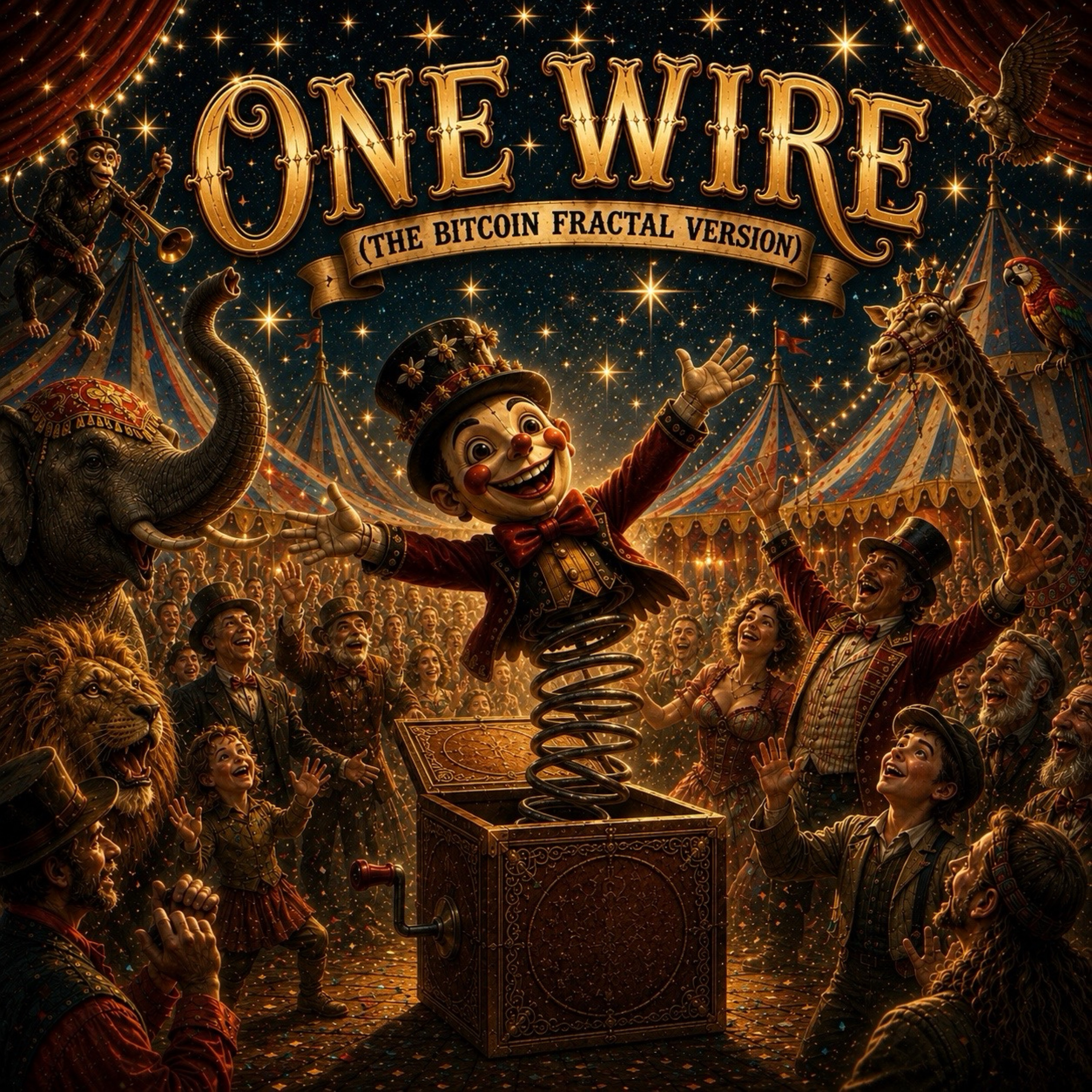 One Wire (The Bitcoin Fractal Version) artwork