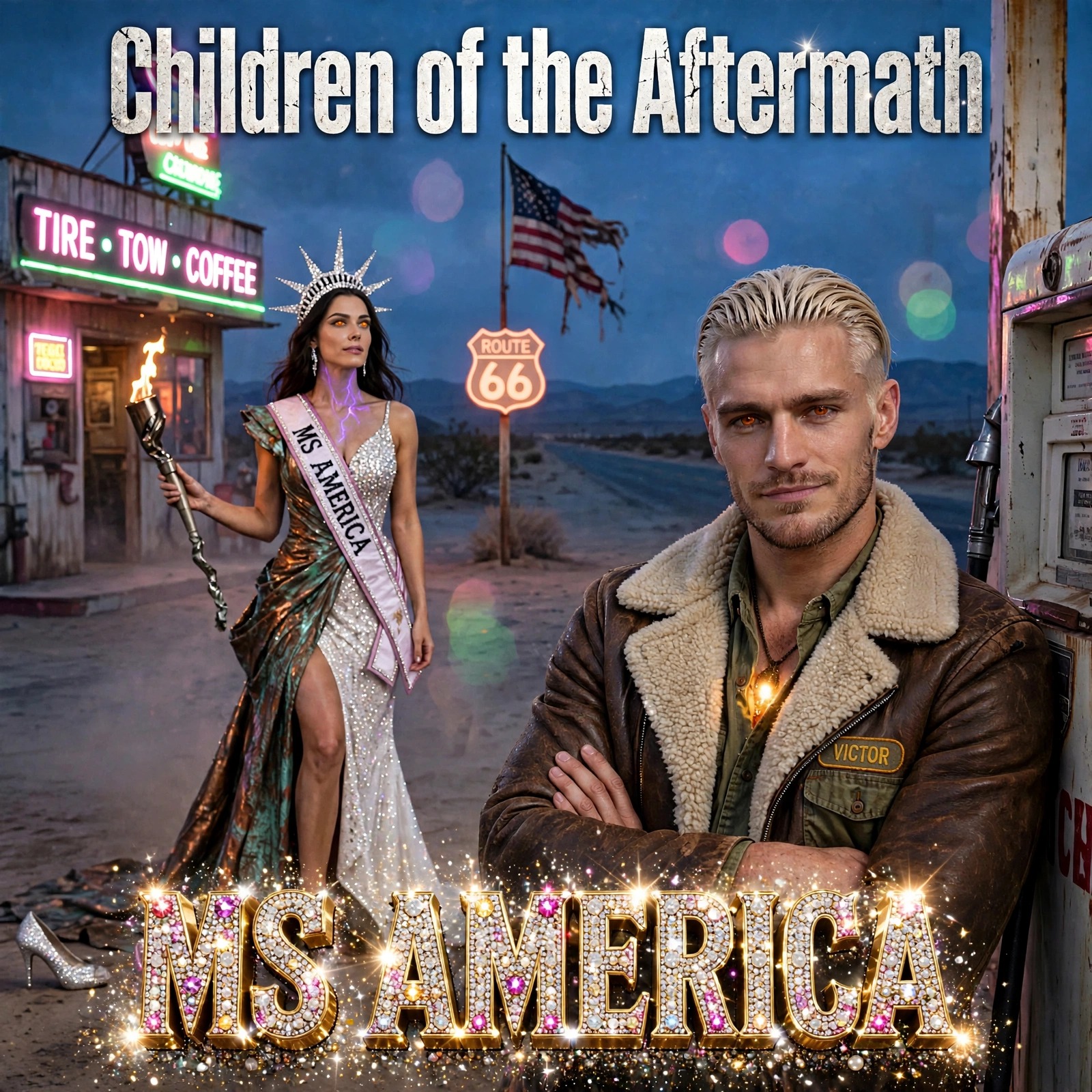 Ms America artwork