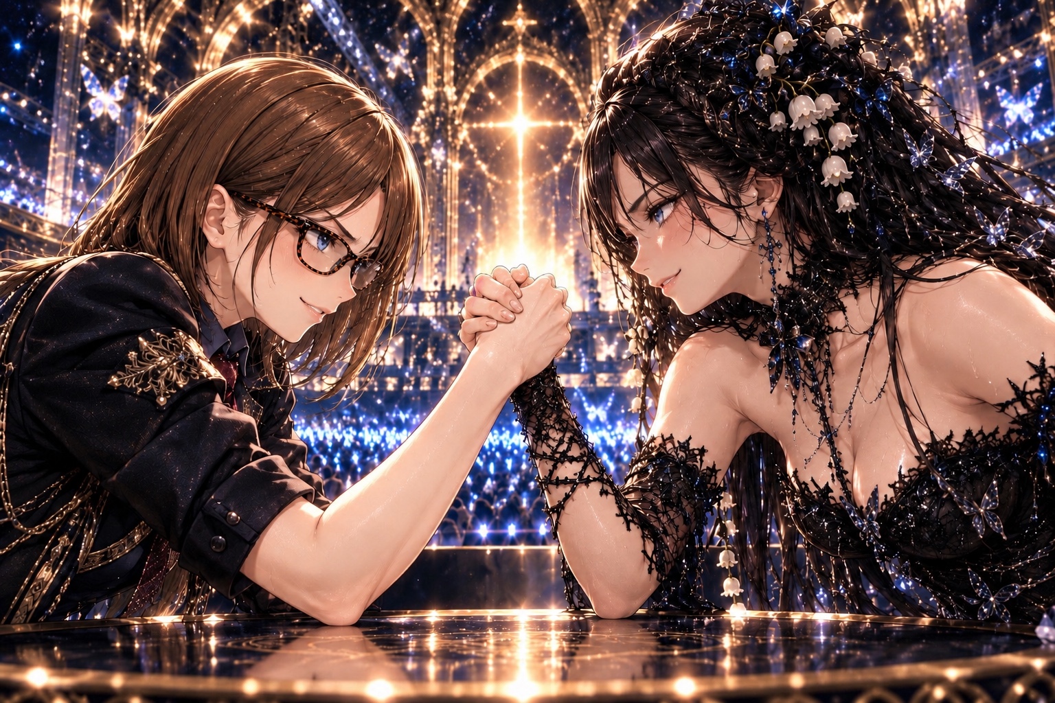 ぽんこつプロトコル//Crimson omen Cover artwork