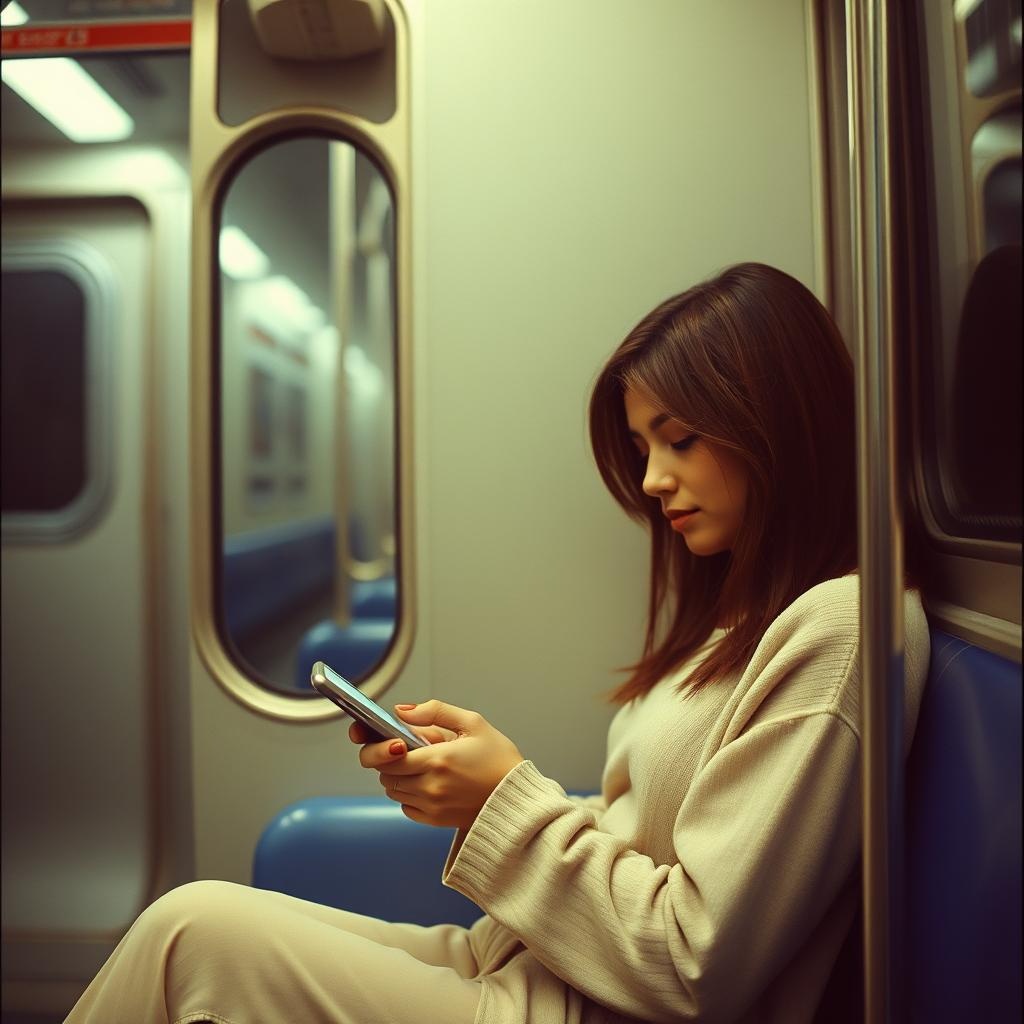 Image for Девушка в метро