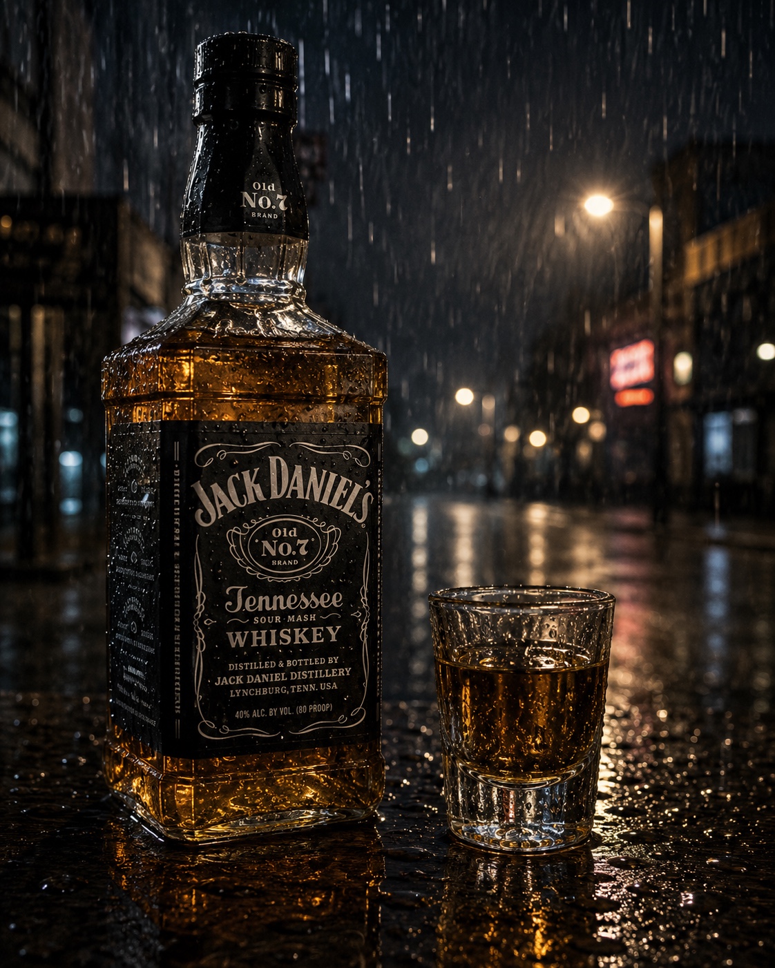 Whiskey Tastes Like Rain artwork