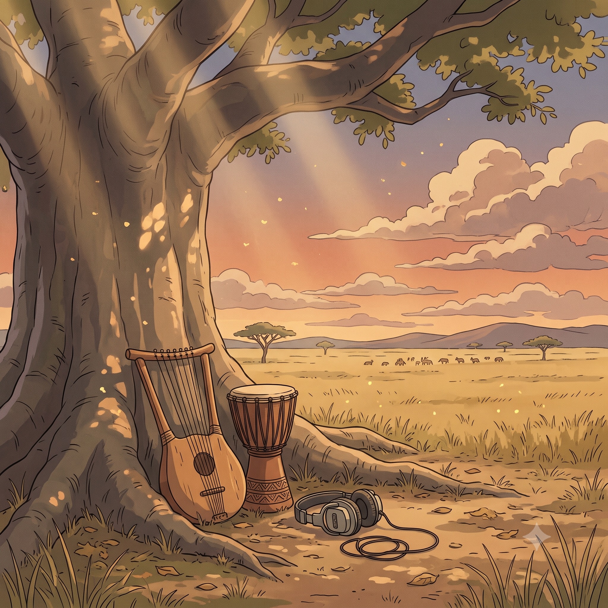 WAN.PUOT $ BICHAR.YAP [Deep Savannah Acoustic Meditative Ver.] artwork