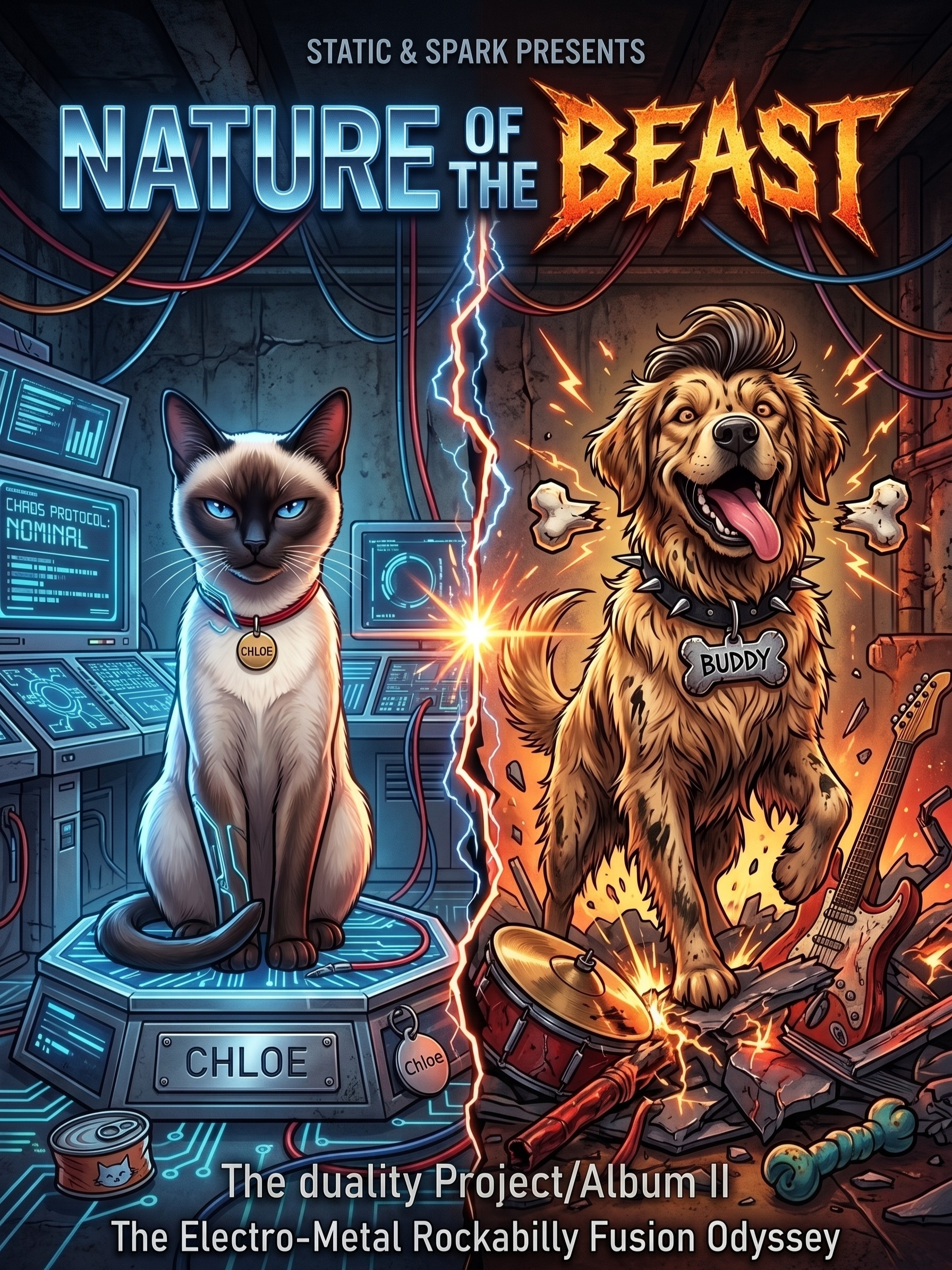 THE NATURE OF THE BEAST (Techno version) artwork