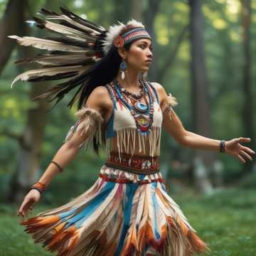 Native American Nature Dance artwork