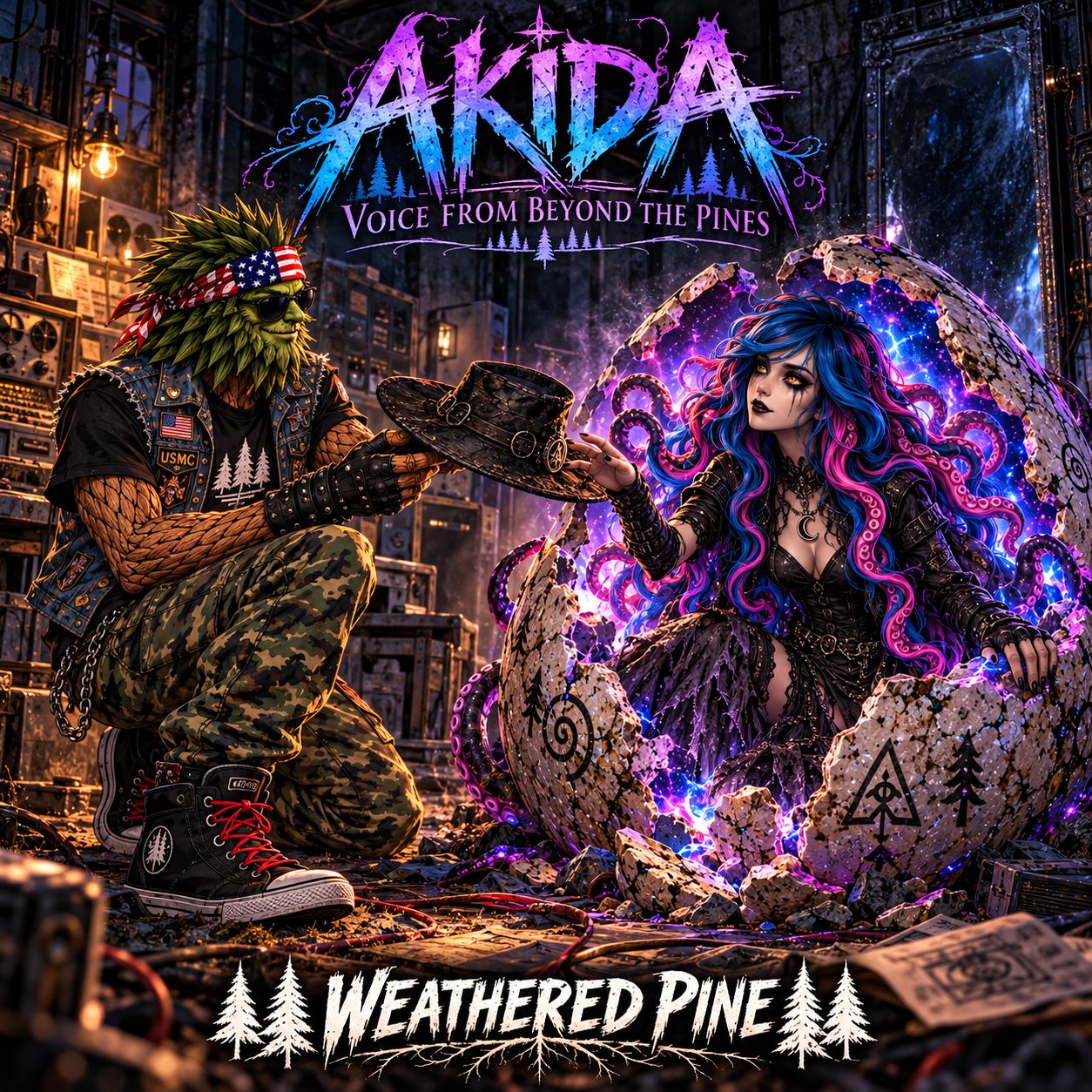 Akida, Voice from Beyond the Pines artwork