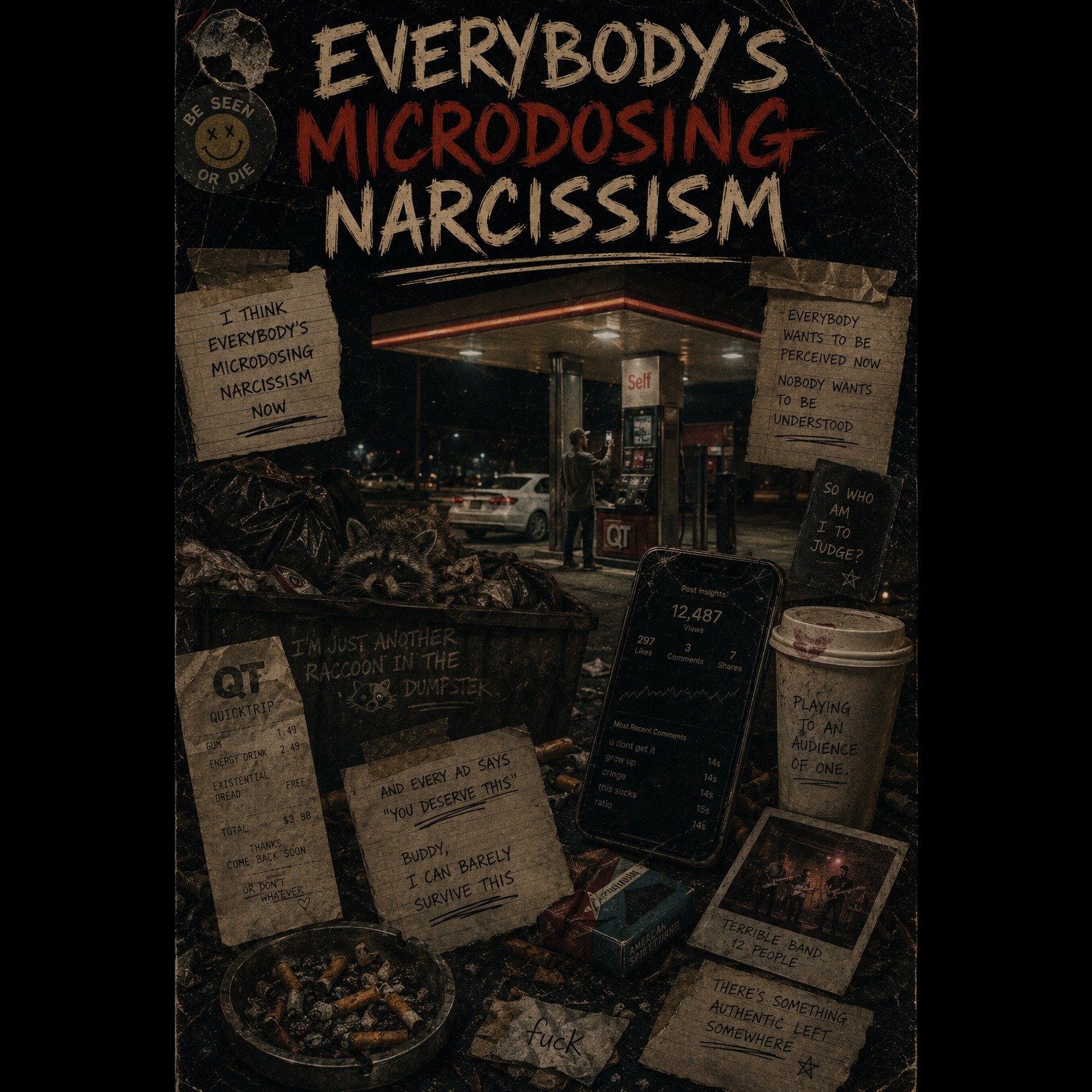 Everybody’s Microdosing Narcissism artwork