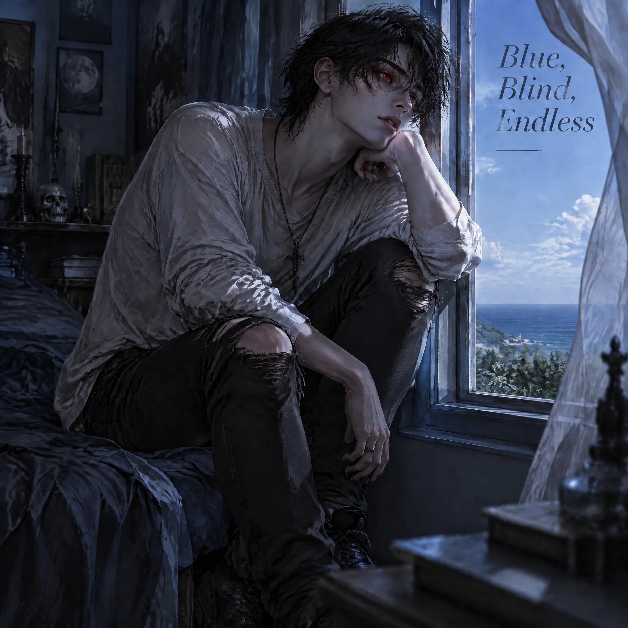 Blue, Blind, Endless... artwork