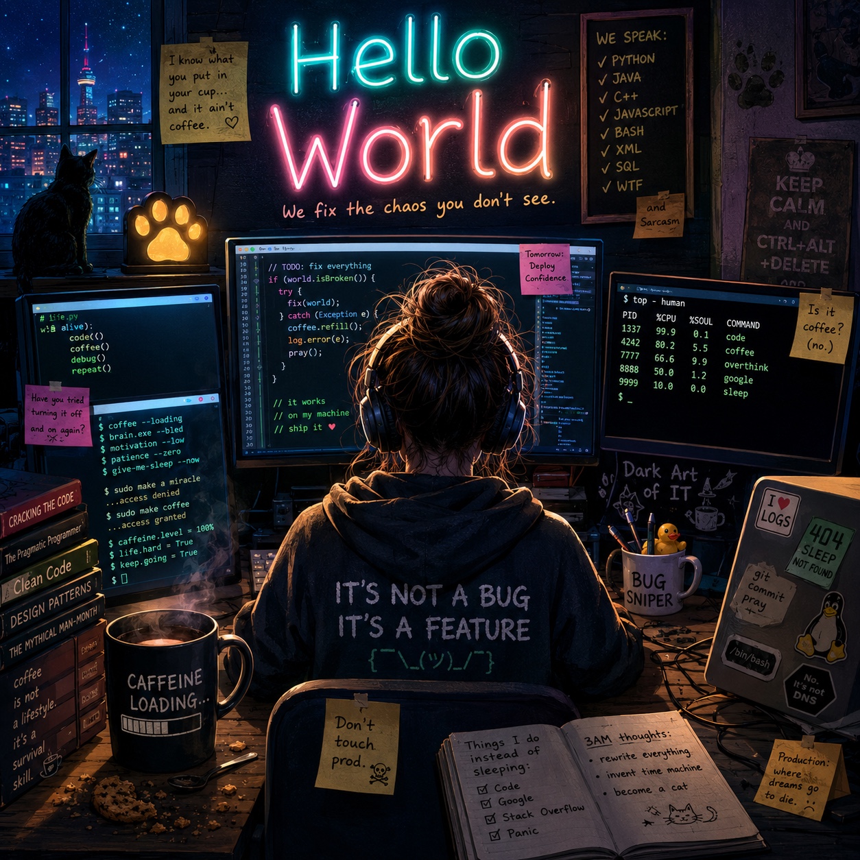 Hello, World artwork