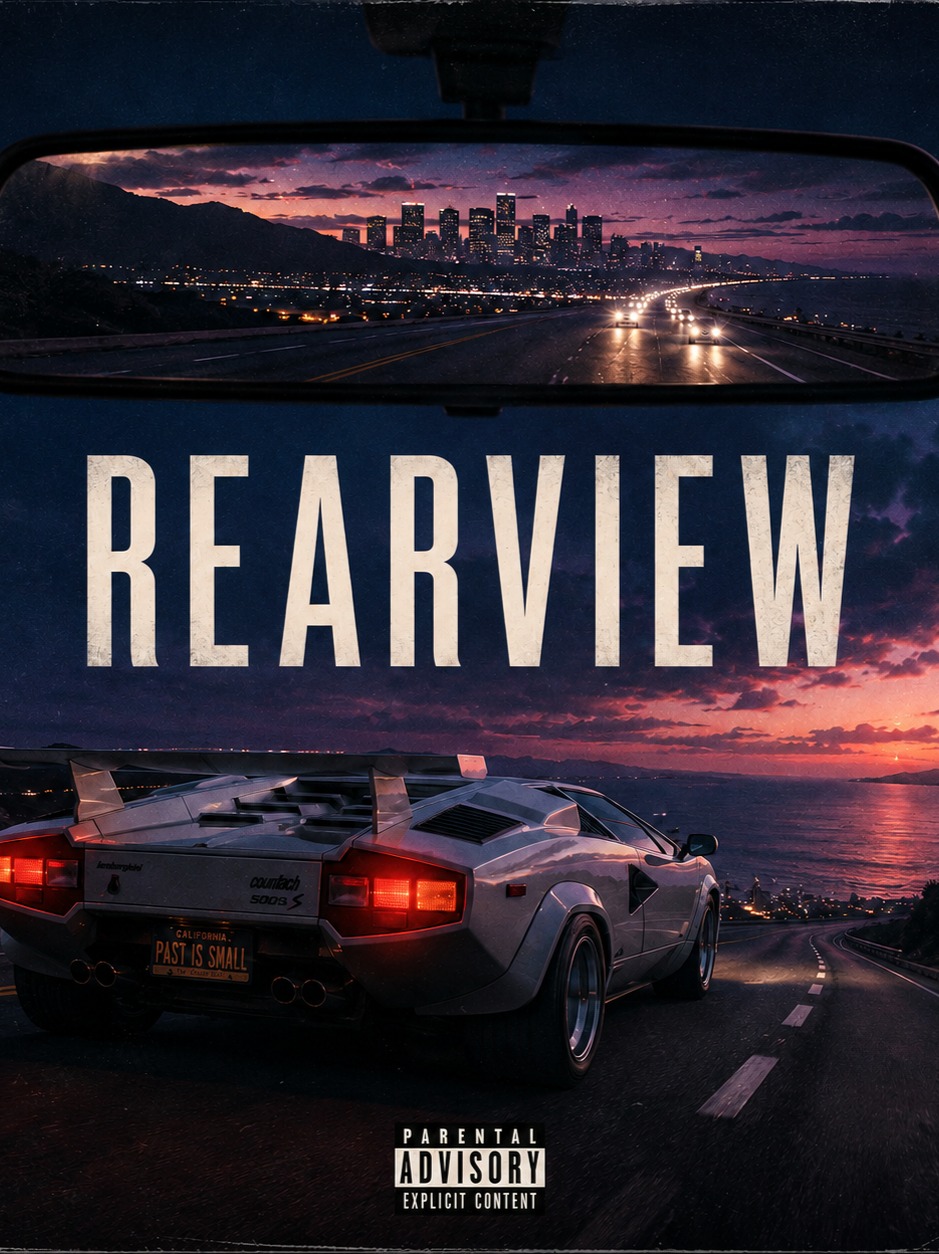 Rearview artwork